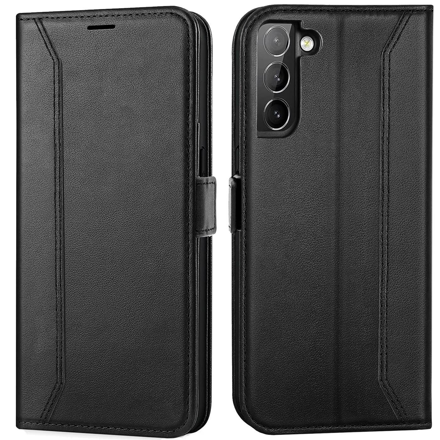 CoolGadget Handyhülle Book Case Elegance Tasche für Samsung Galaxy S22 Plus 6,55 Zoll, Hülle Magnet Klapphülle Flip Case für Samsung S22+ 5G Schutzhülle