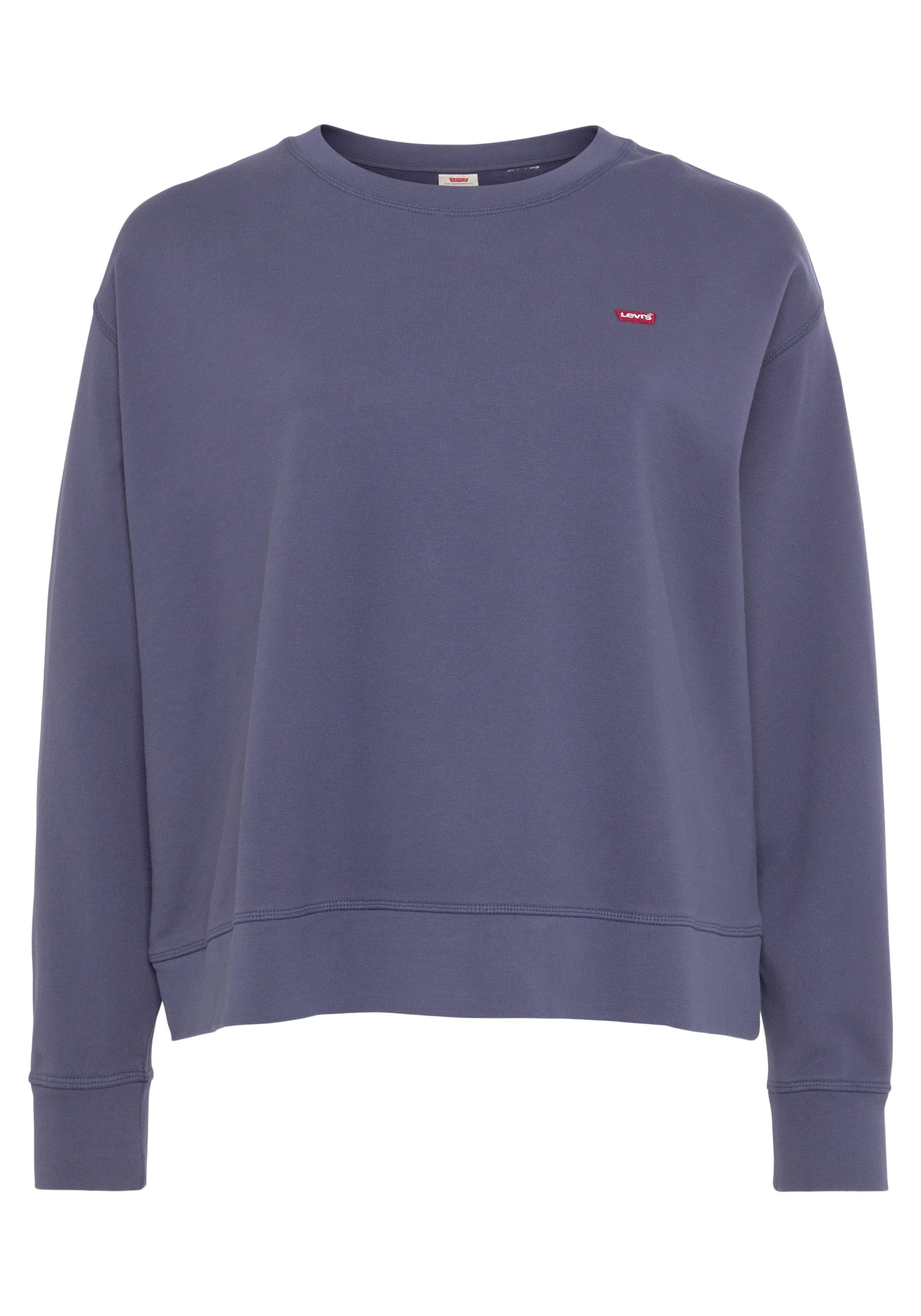 Levi's® Plus Sweatshirt Standard Crew mit kleiner Logostickerei