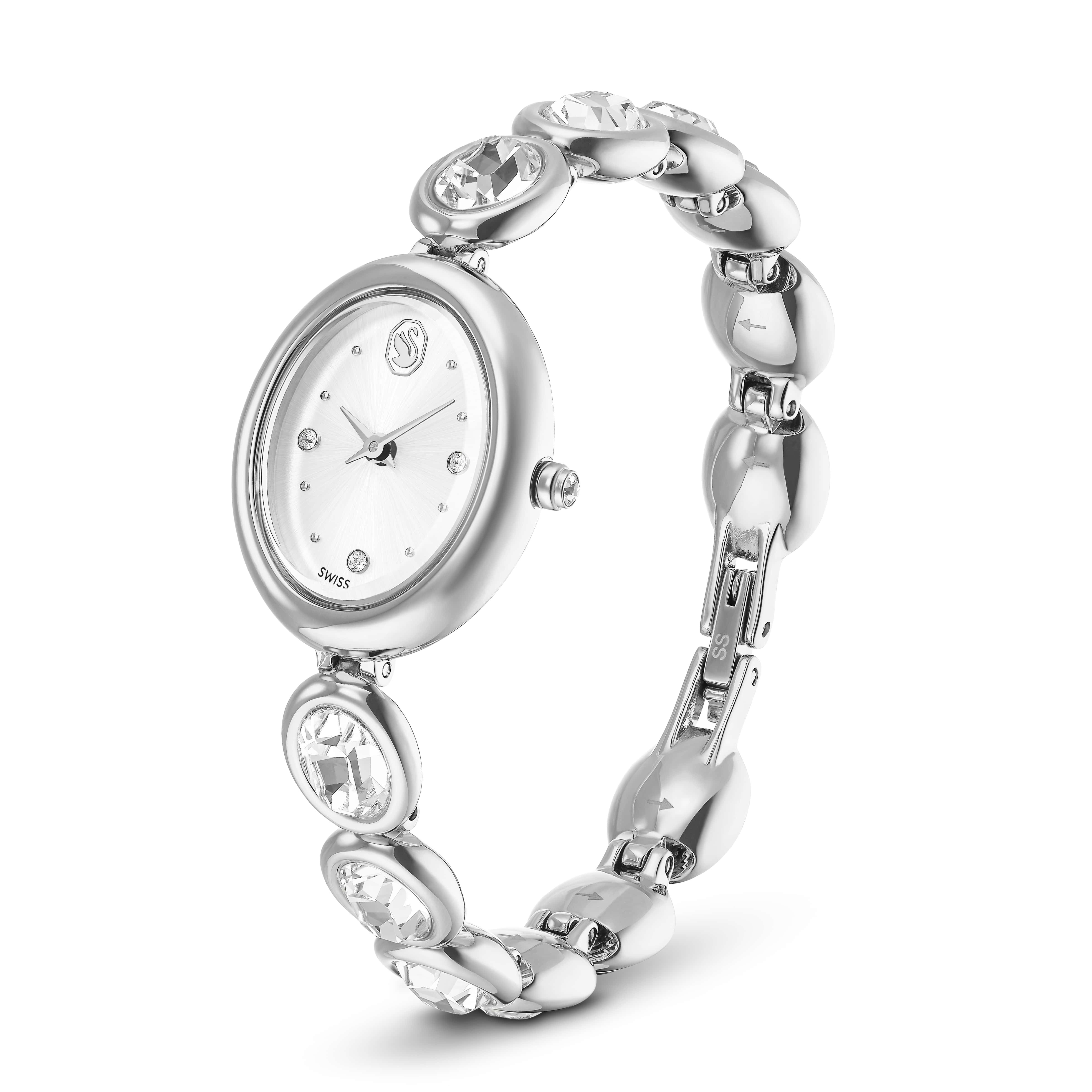 Swarovski Quarzuhr IMBER 5740826, Armbanduhr, Damenuhr, Swiss Made, Edelstahlarmband, analog