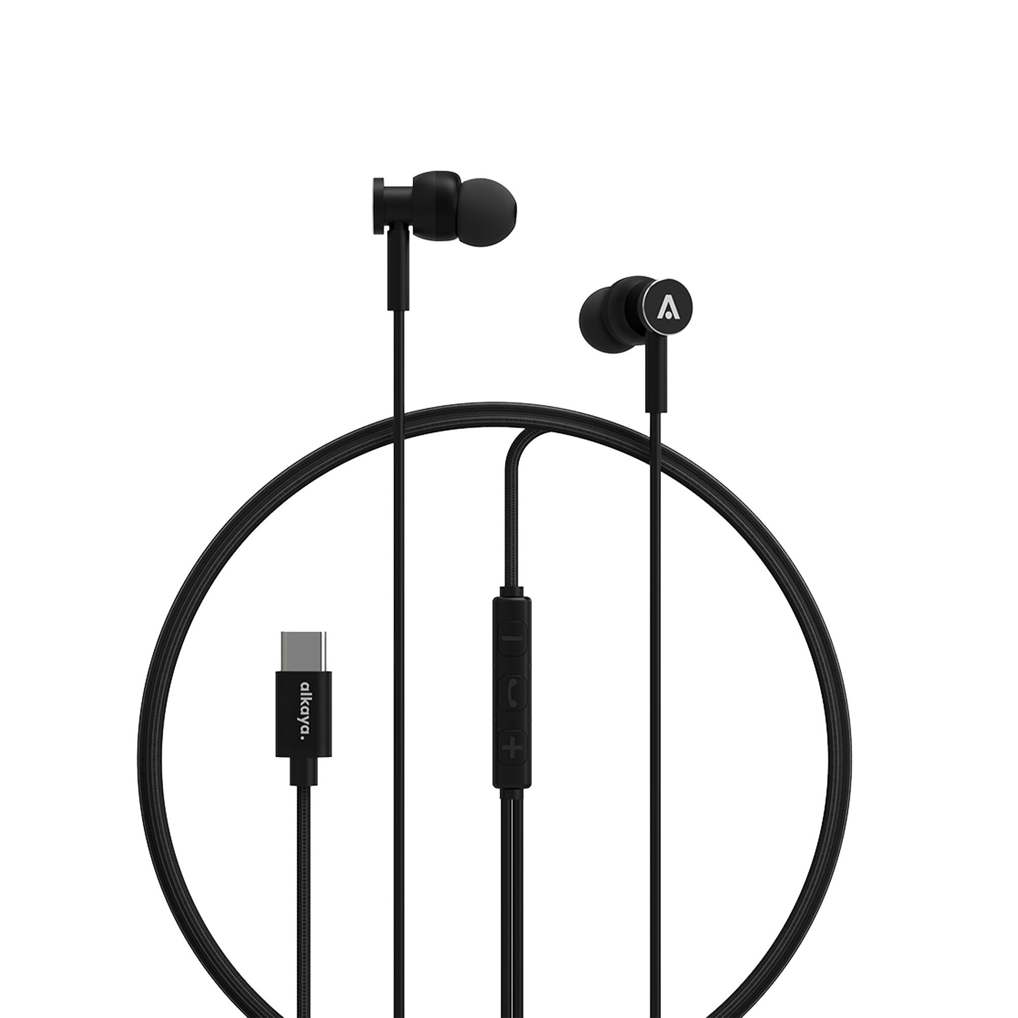 alkaya. In Ear Bluetooth Kopfhörer kompatibel mit Samsung, Xiaomi Kopfhörer (Kopfhörer, Kabel, klare Kommunikation)