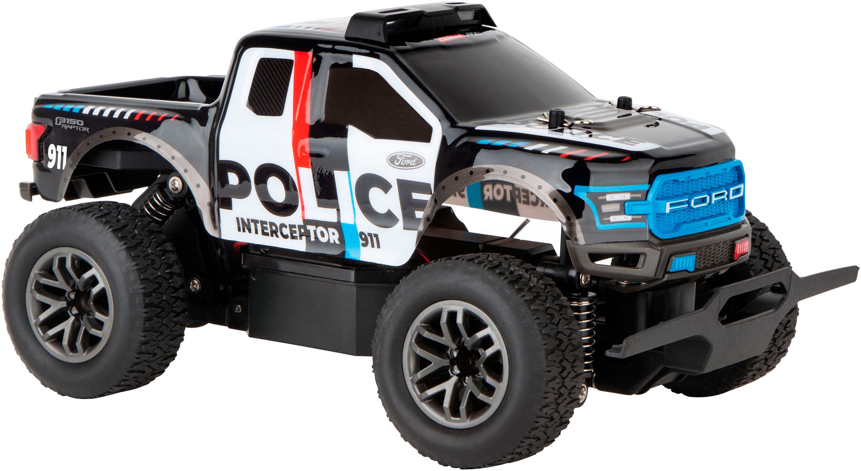 Carrera® RC-Monstertruck Carrera® RC - Ford F-150 Raptor Police, 2,4GHz, mit LED-Licht
