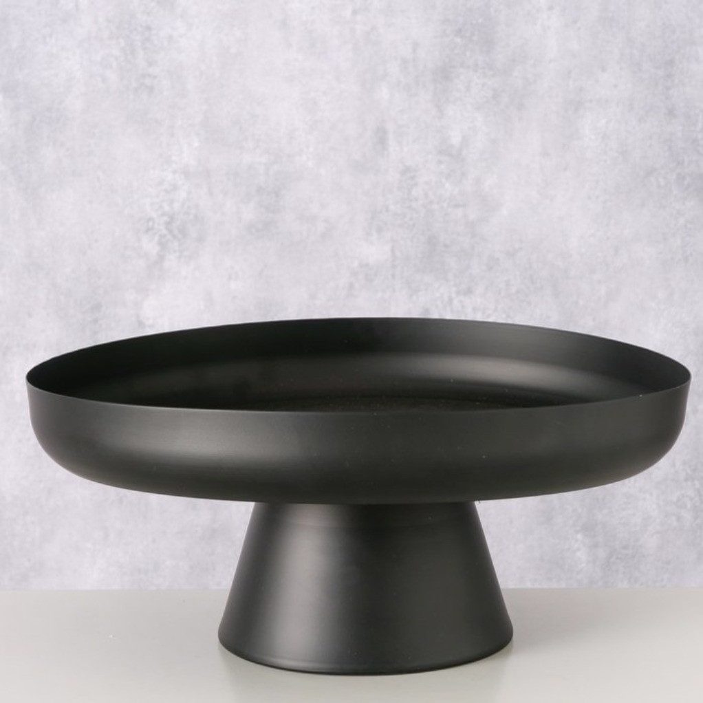 BOLTZE GRUPPE GmbH Dekoschale Schale D30cm Schwarz aus Metall auf Stand günstig online kaufen