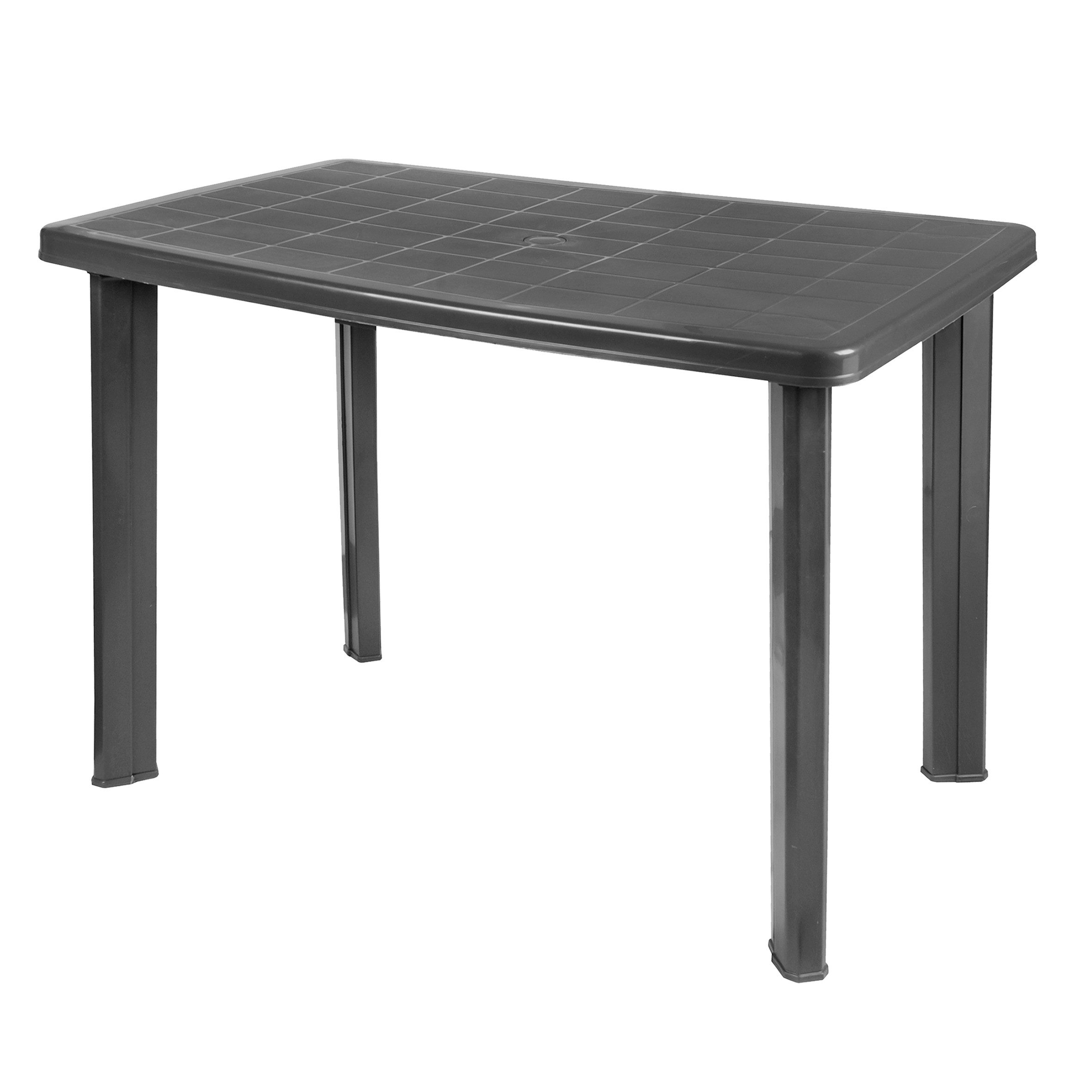 Spetebo Gartentisch Kunststoff Gartentisch 100 x 72 cm (Stück, 1-St., Stück günstig online kaufen