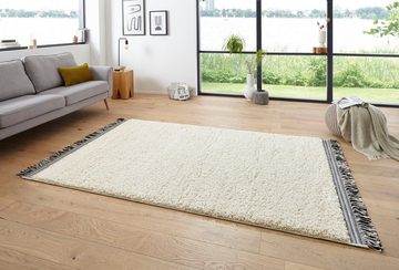 Hochflor-Teppich Lompu, HANSE Home, rechteckig, Höhe: 35 mm, Shaggy, Flokati, Weich, Modern, Wohnzimmer, Schlafzimmer, Flur