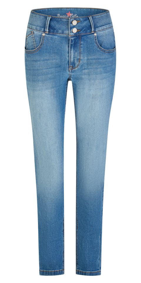 Buena Vista Stretch-Jeans BUENA VISTA TUMMYLESS CROPPED mid stone 2601 B5827 368.6808 - Stretch