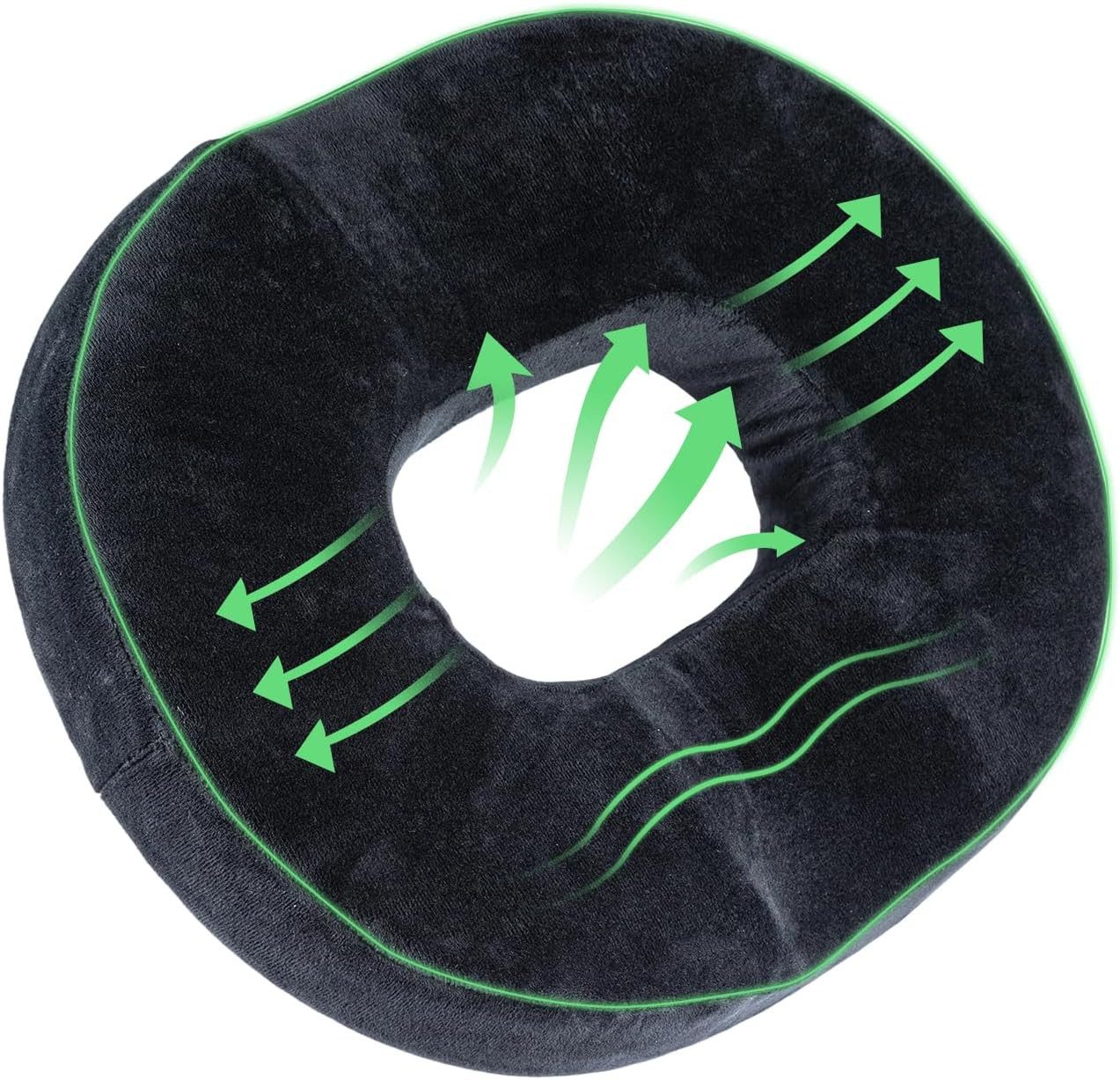 Youyijia Ballsitzkissen Steißbeinkissen Donut Kissen, Orthopädisches Hämorrhoiden Sitzkissen