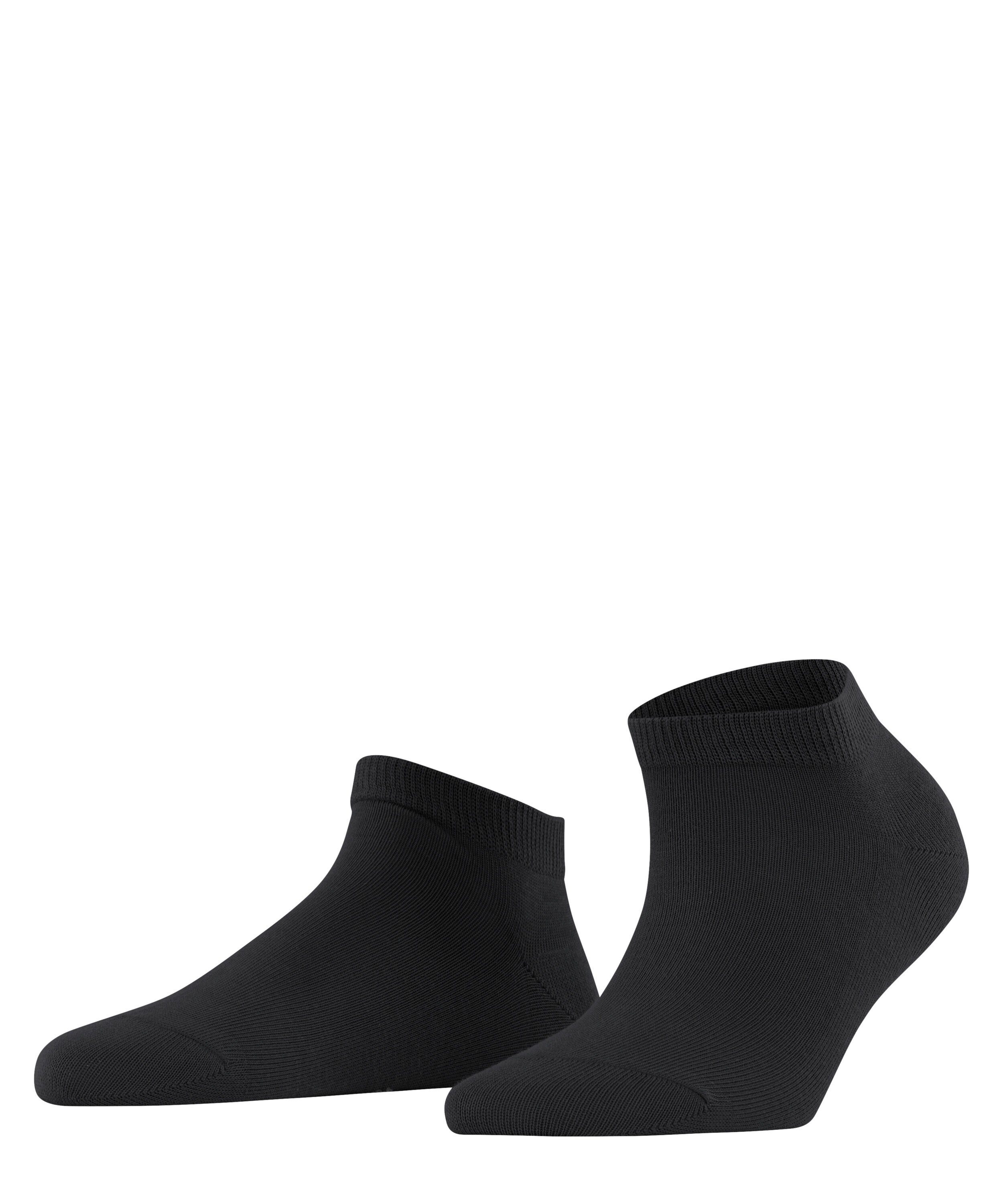 FALKE Sneakersocken Family (1-Paar) mit nachhaltiger Baumwolle black (3009)