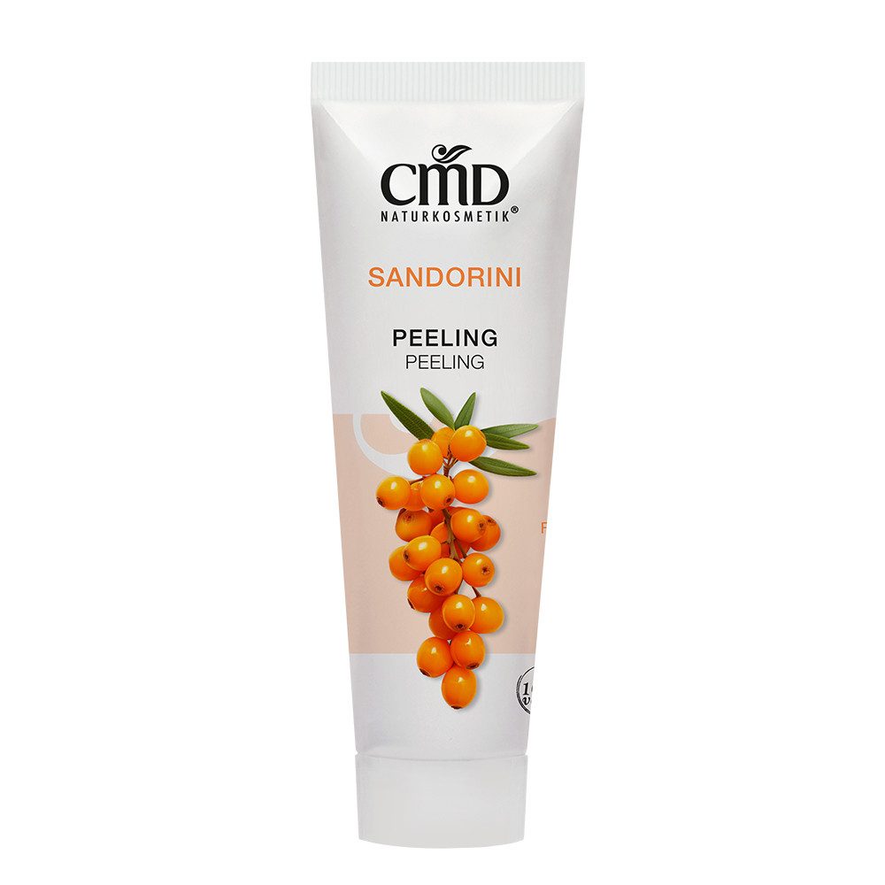 CMD Naturkosmetik Gesichtspeeling Sandorini Peelingcreme – Sanftes Gesichts- & Körperpeeling – Vegan