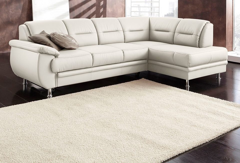 sit&more Ecksofa "Mailand L-Form, B: 250 cm" optional Bettfunktion günstig online kaufen