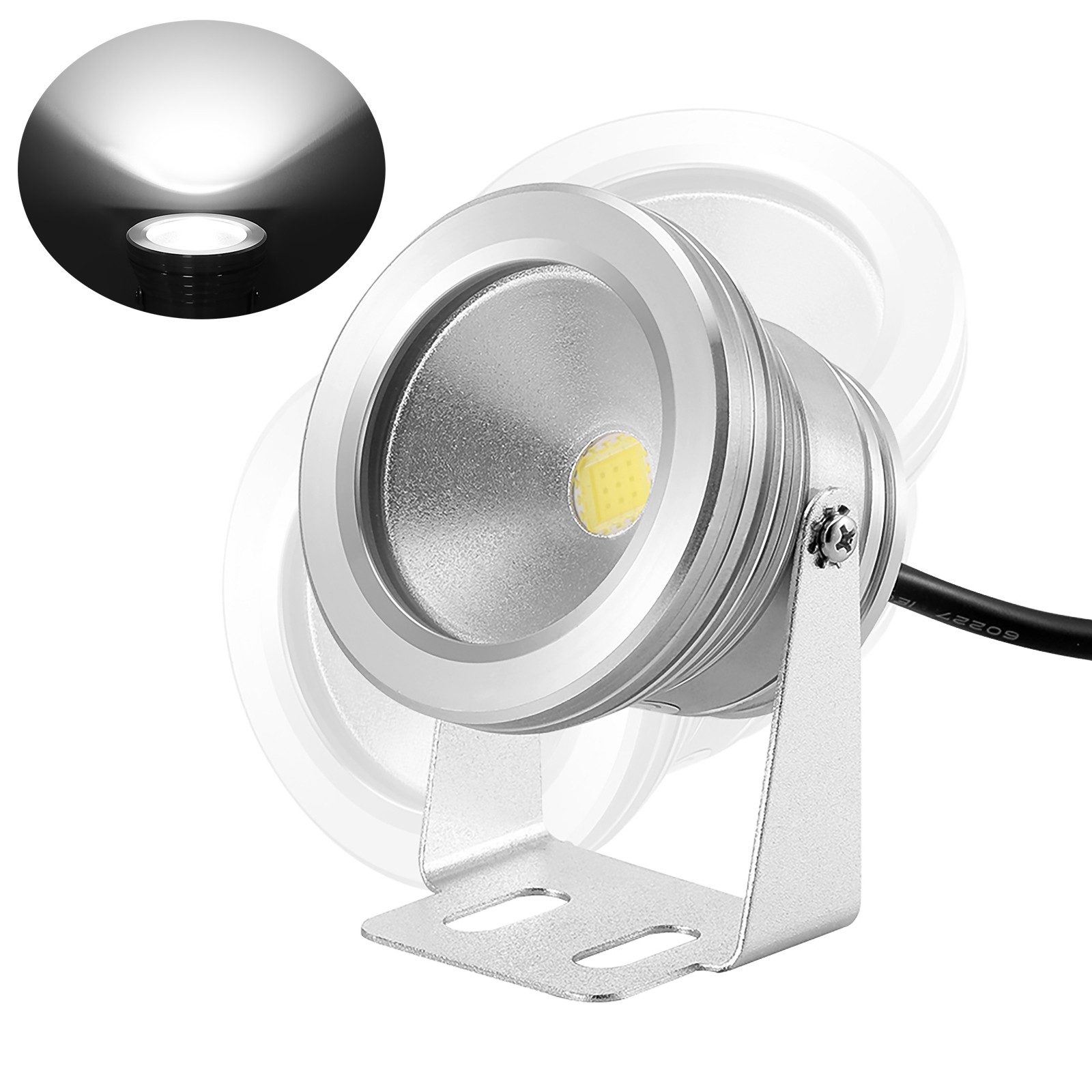 BlingBin LED Teichleuchte Unterwasser-LED-Lampe, 12V 10W günstig online kaufen