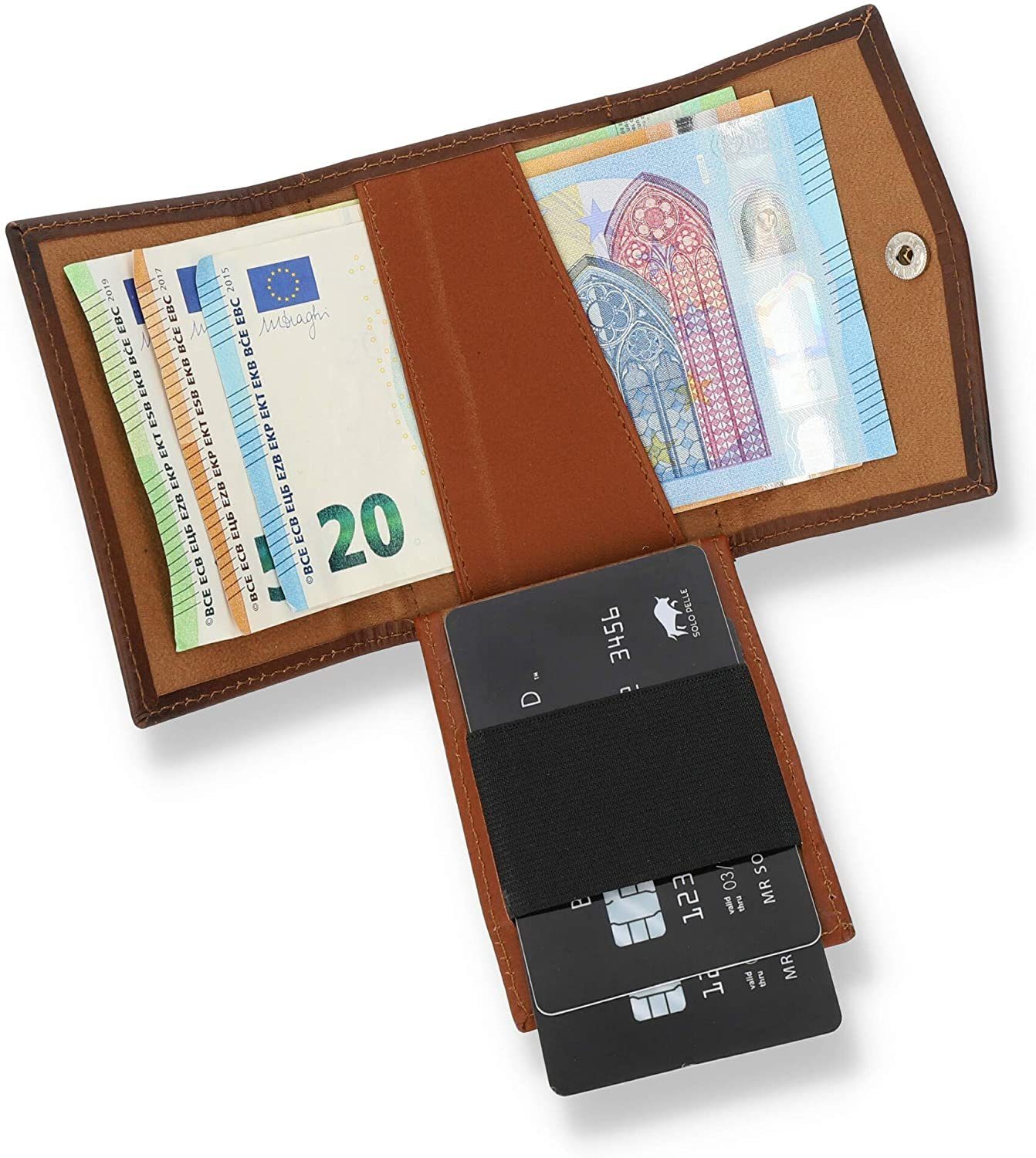 Solo Pelle Geldbörse Slim Wallet mit günstig online kaufen