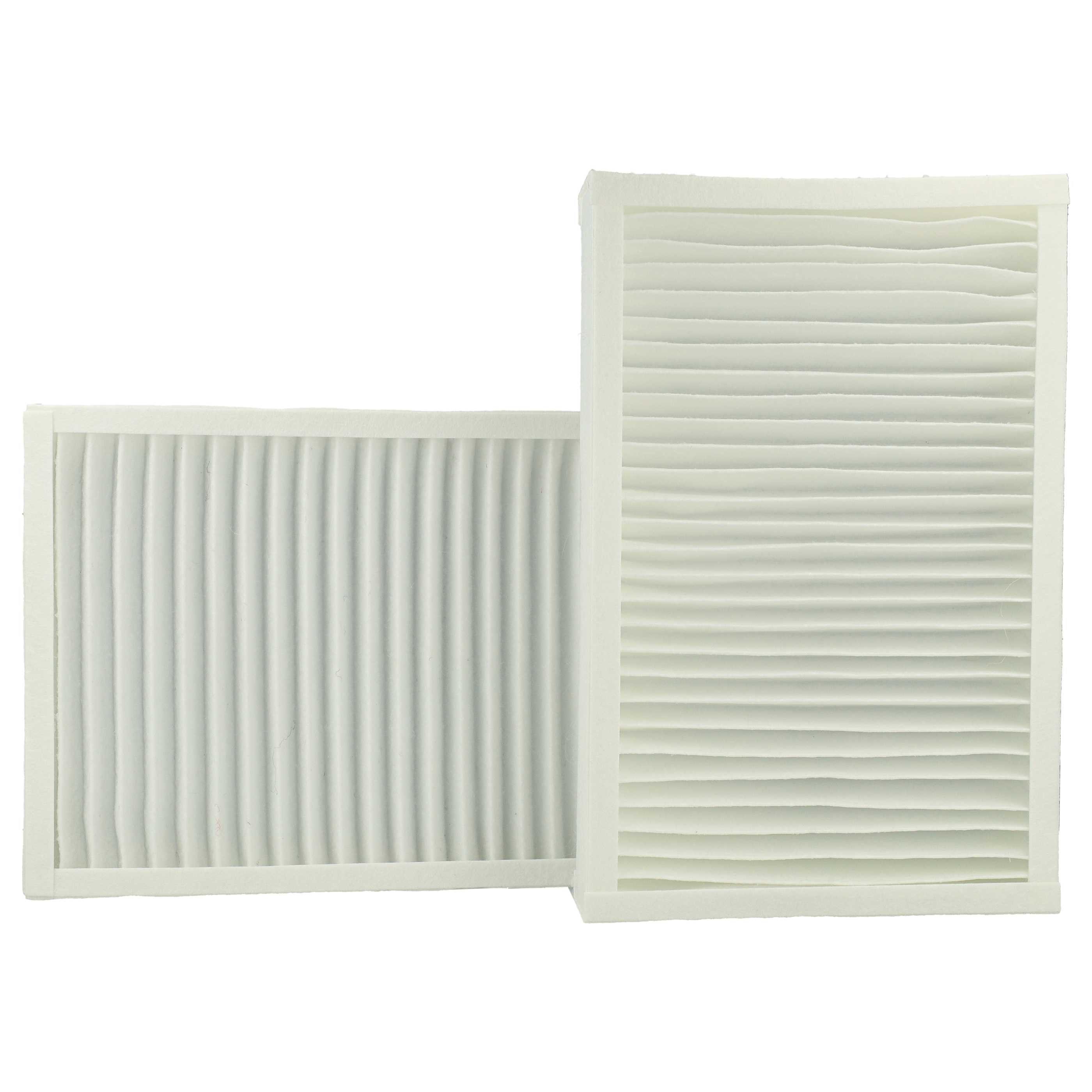vhbw Filter-Set passend für Viessmann Vitovent 200-C Lüftungsgerät, Zubehör für Viessmann Vitovent 200-C