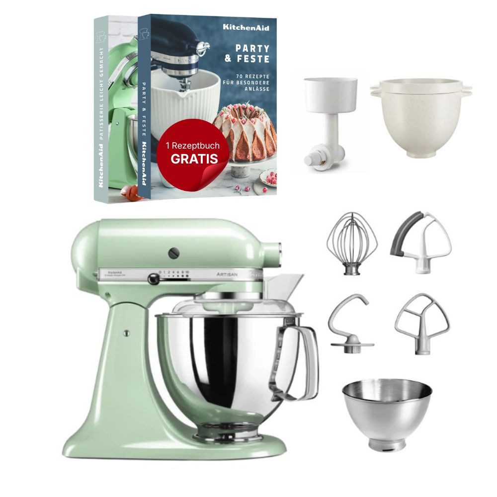KitchenAid Küchenmaschine KitchenAid 4,8 L 5KSM175 Kuechenmaschine Breadlover Set