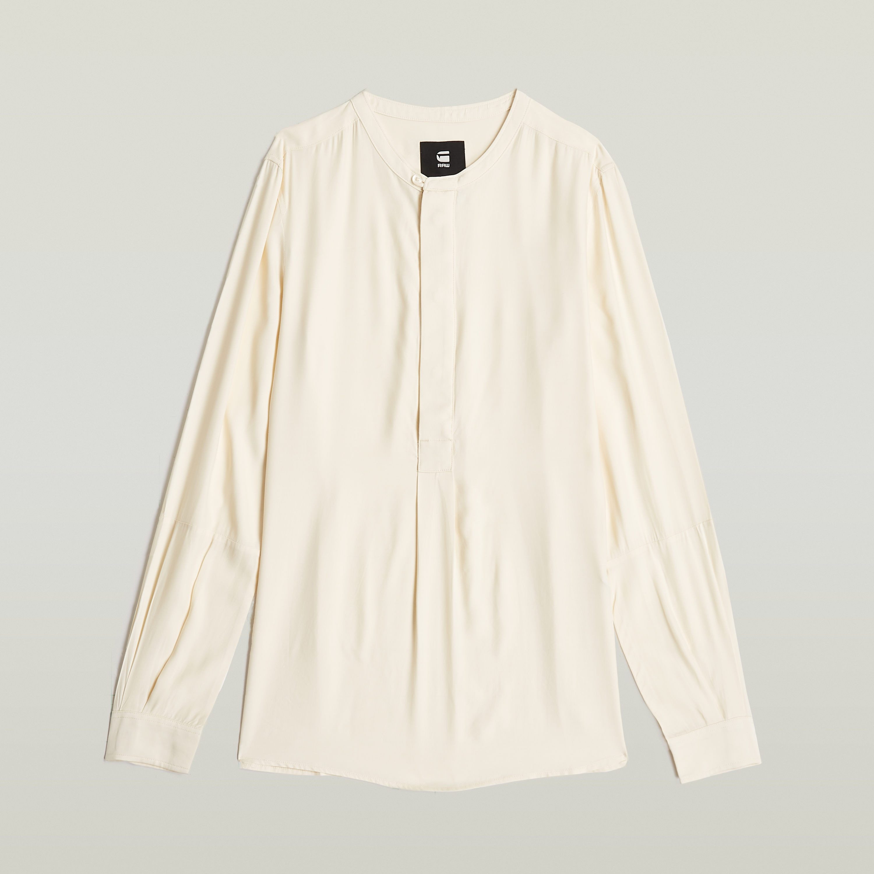 G-STAR Langarmbluse Half Placket Top ls wmn mit verdeckter Knopfleiste