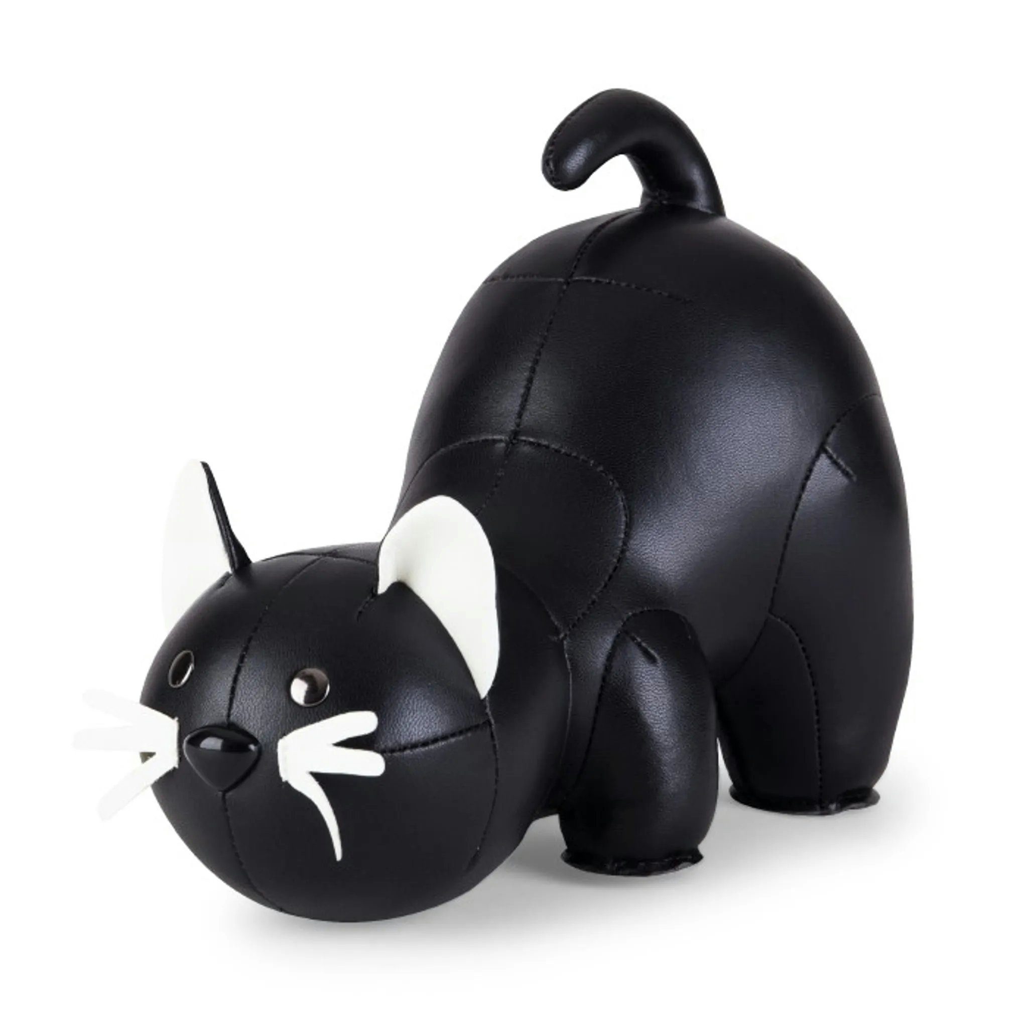 Züny Türstopper Zuny Classic, Buchstütze, 1 kg, Katze, Schwarz