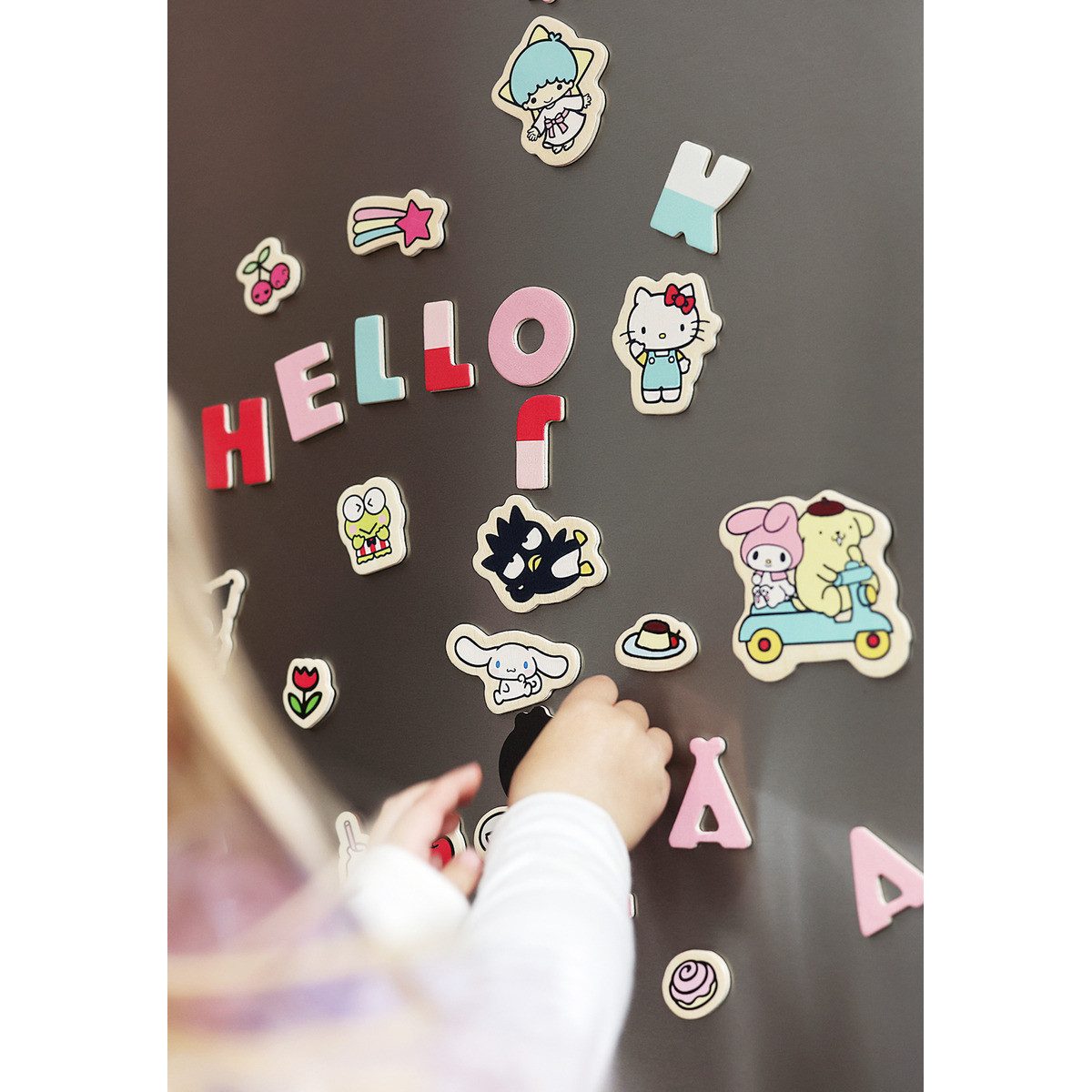 Hello Kitty Universal Mädchen Magnetspielbausteine, (75 St)