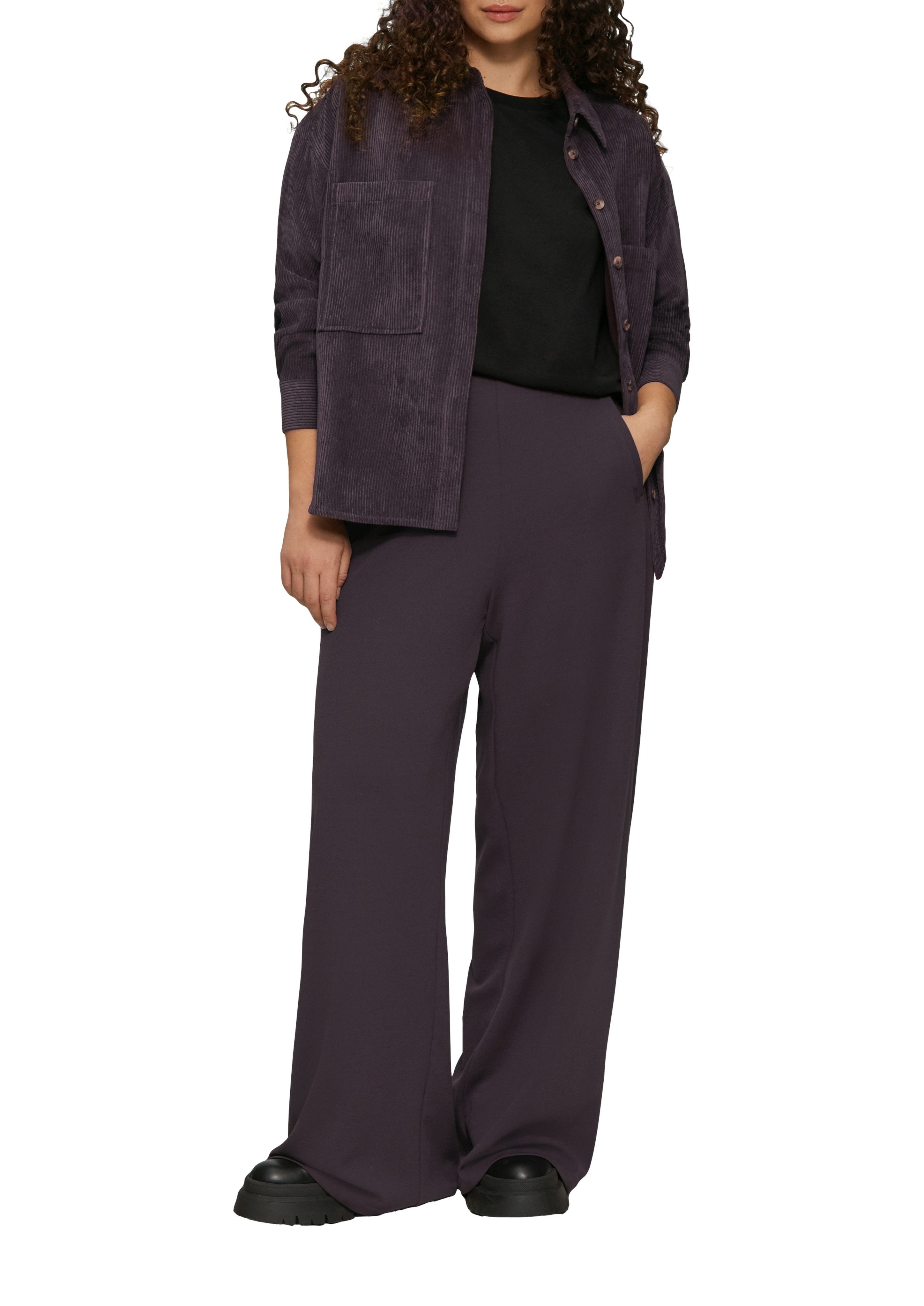 QS Stoffhose Sommerhose mit Stretchanteil günstig online kaufen