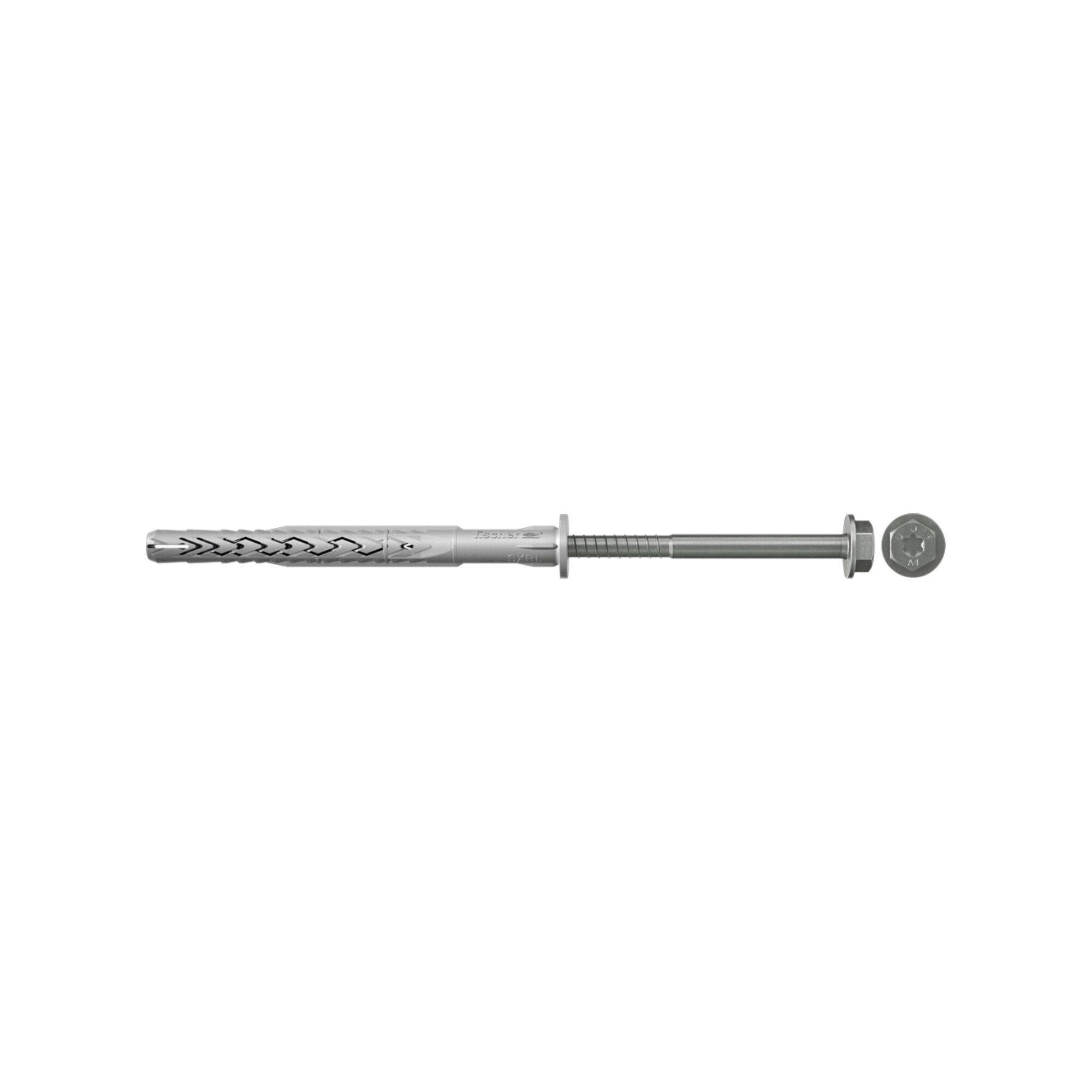 fischer Langschaftdübel fischer Langschaftdübel SXRL mit Edelstahl-Sechskantschraube 10x200 FU