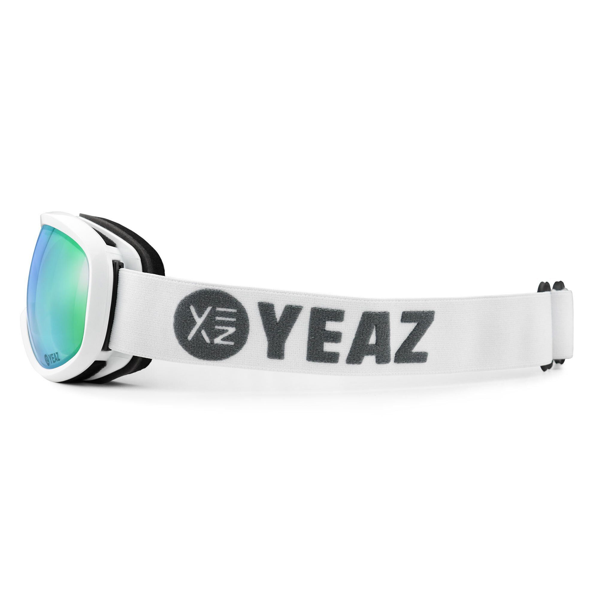 YEAZ Skibrille STEEZE Ski- und Snowboard-Brille violett/weiss, Premium-Ski- und Snowboardbrille für Erwachsene und Jugendliche