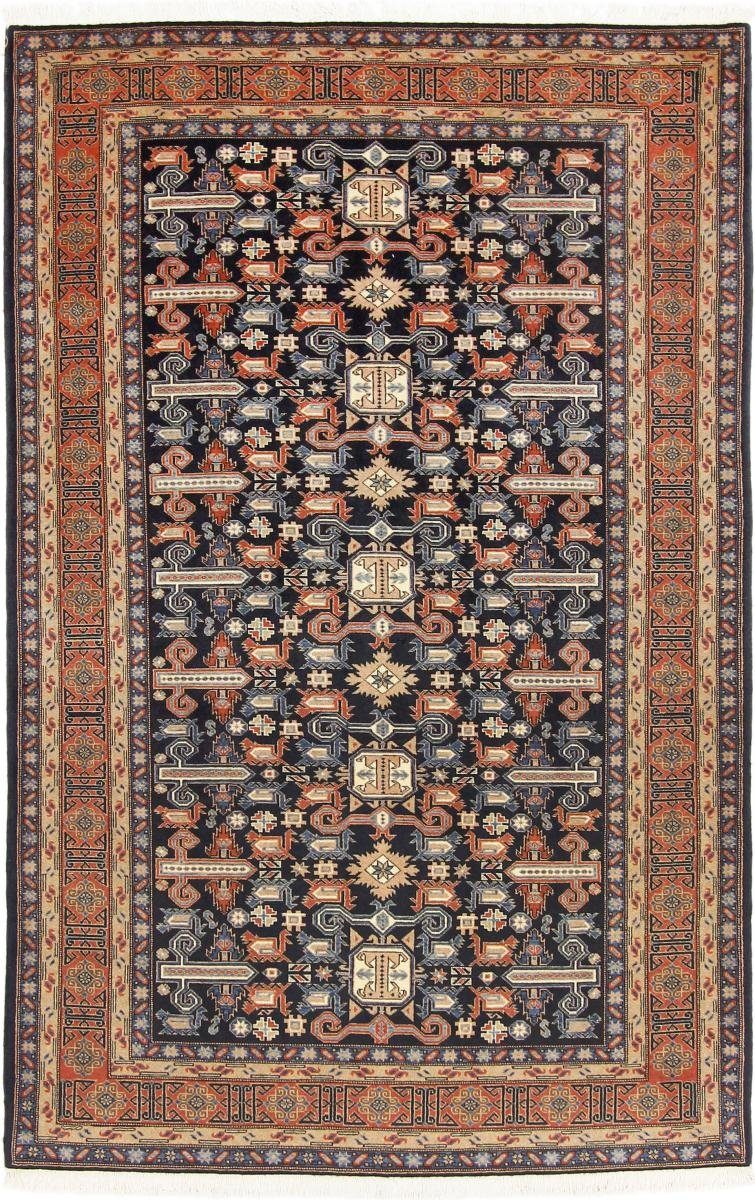 Orientteppich Azerbaidjan 160x251 Handgeknüpfter Orientteppich / Perserteppich, Nain Trading, rechteckig, Höhe: 8 mm