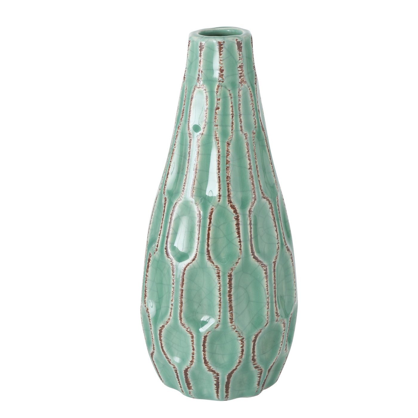 BOLTZE Dekovase 2er-Set Vase Lenja, grün günstig online kaufen