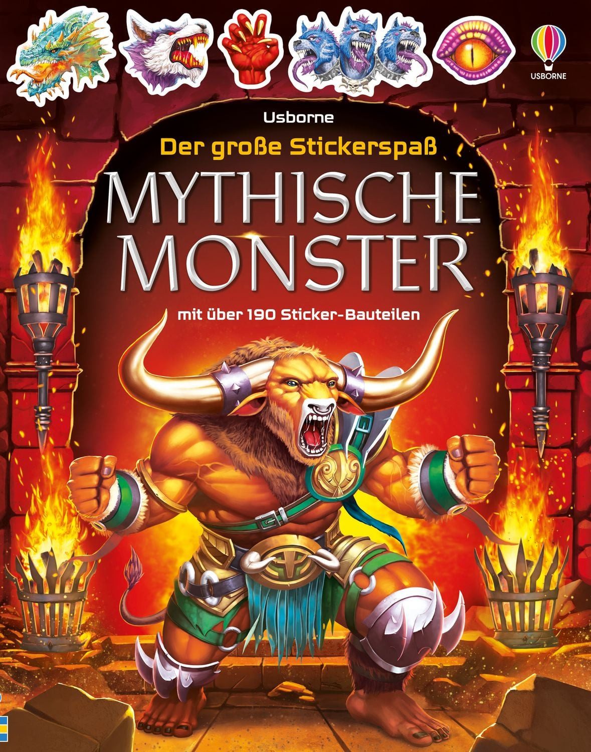 Der große Stickerspaß: Mythische Monster / Simon Tudhope