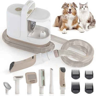 redroad Hundeschermaschine P17, Hundeschermaschine mit Staubsauger für Haustiere mit Tierhaarentferner, Elektrisch für Katze und Hund,Pflegeset für Haustiere mit Tierhaar