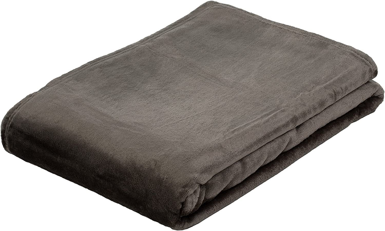 Wohndecke Premium Cashmere-Feeling Wohn- und Kuscheldecke, 130 x 170 cm, Gözze