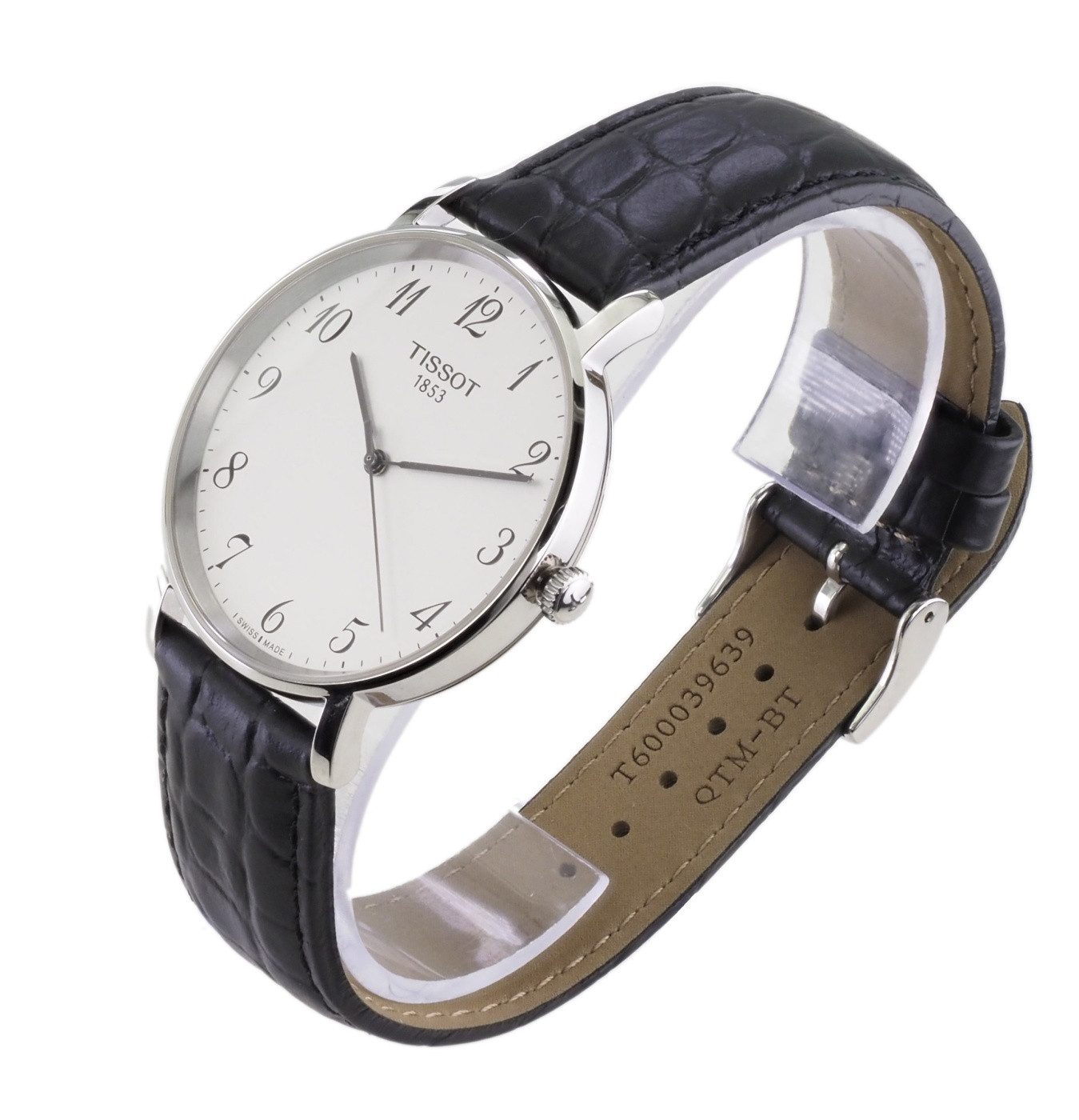 Tissot Quarzuhr Tissot Herren Uhr Everytime Medium T1094101603200, (Schwarz)