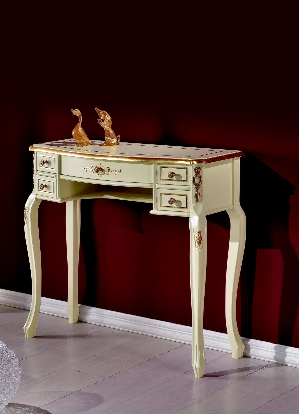JVmoebel Sekretär Design Luxus Möbel Sekretar Antik Barock Stil Tisch Holz Italienische Möbel
