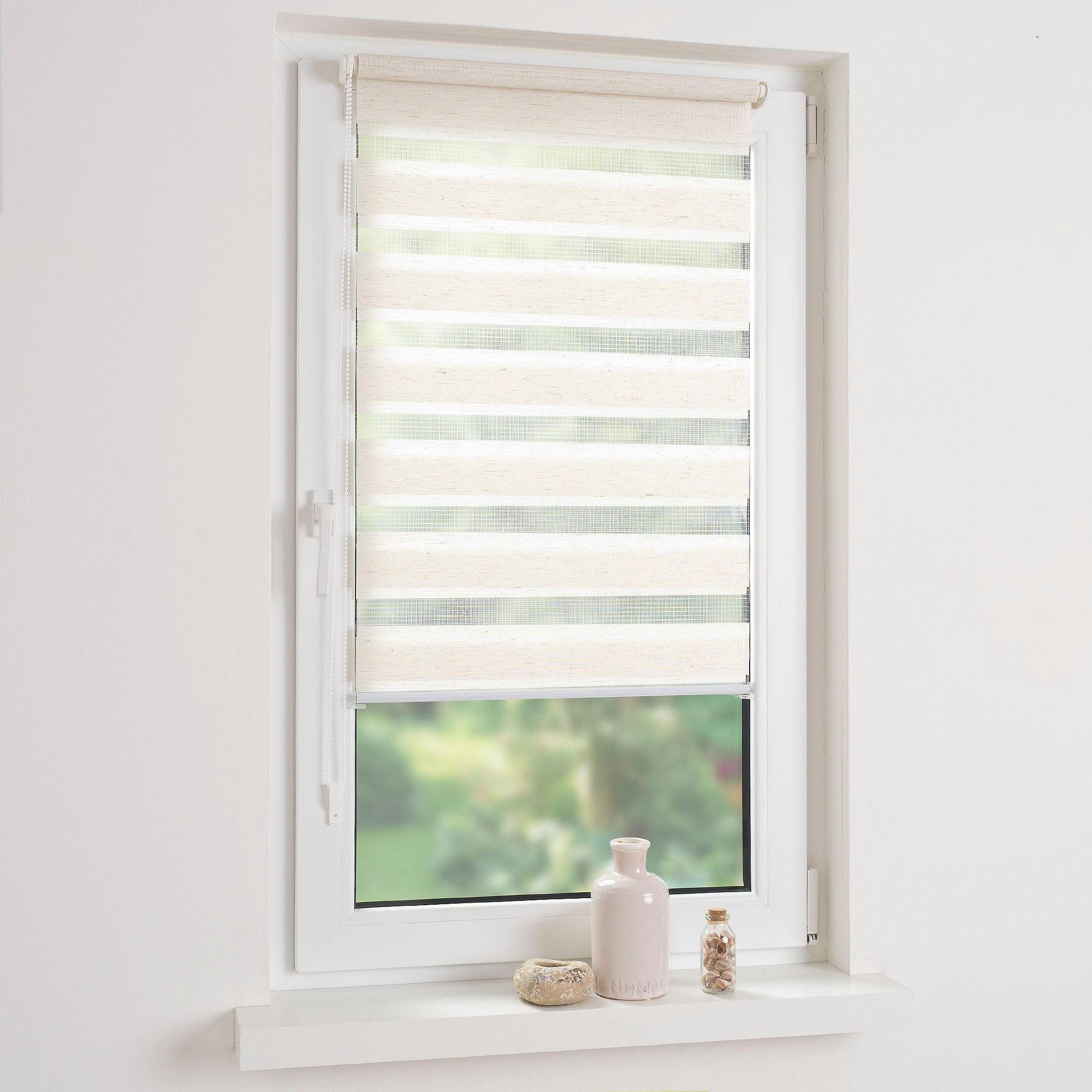 Doppelrollo Klemmfix-Duo-Rollo, Liedeco, Lichtschutz, ohne Bohren, Klemmfix günstig online kaufen