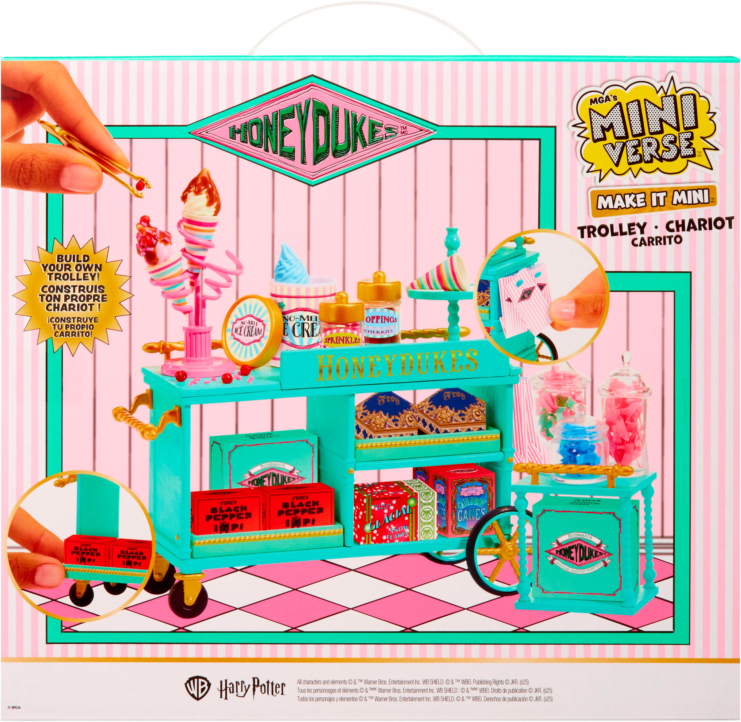 MGA ENTERTAINMENT Kreativset MGA's Miniverse - Make It Mini Harry Potter Honeydukes Playset, sortierte Lieferung