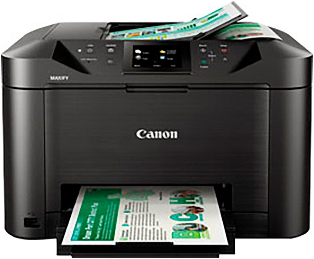 Canon MAXIFY MB5150 Multifunktionsdrucker, (LAN (Ethernet), WLAN (Wi-Fi), Tintenstrahl-Multifunktionssystem mit Cloudanbindung)