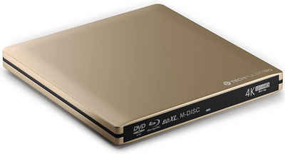 techPulse120 Externes ULTRAHD UHD 4k 3D M-DISC BDXL 100 GB USB 3.0 USB-C Laufwerk Blu-ray записывающее устройство