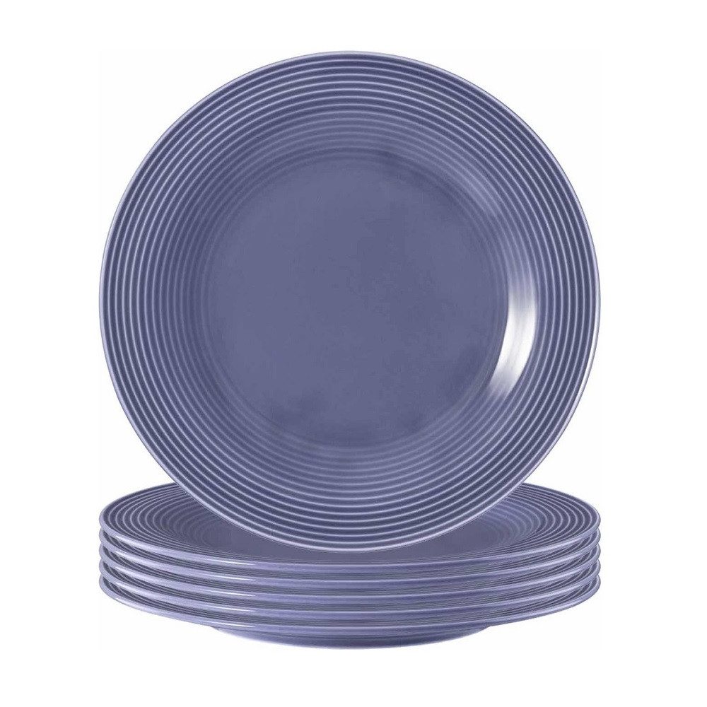Seltmann Weiden Frühstücksteller Seltmann Weiden Beat Fliederblau Frühstücksteller 23cm 6er Set