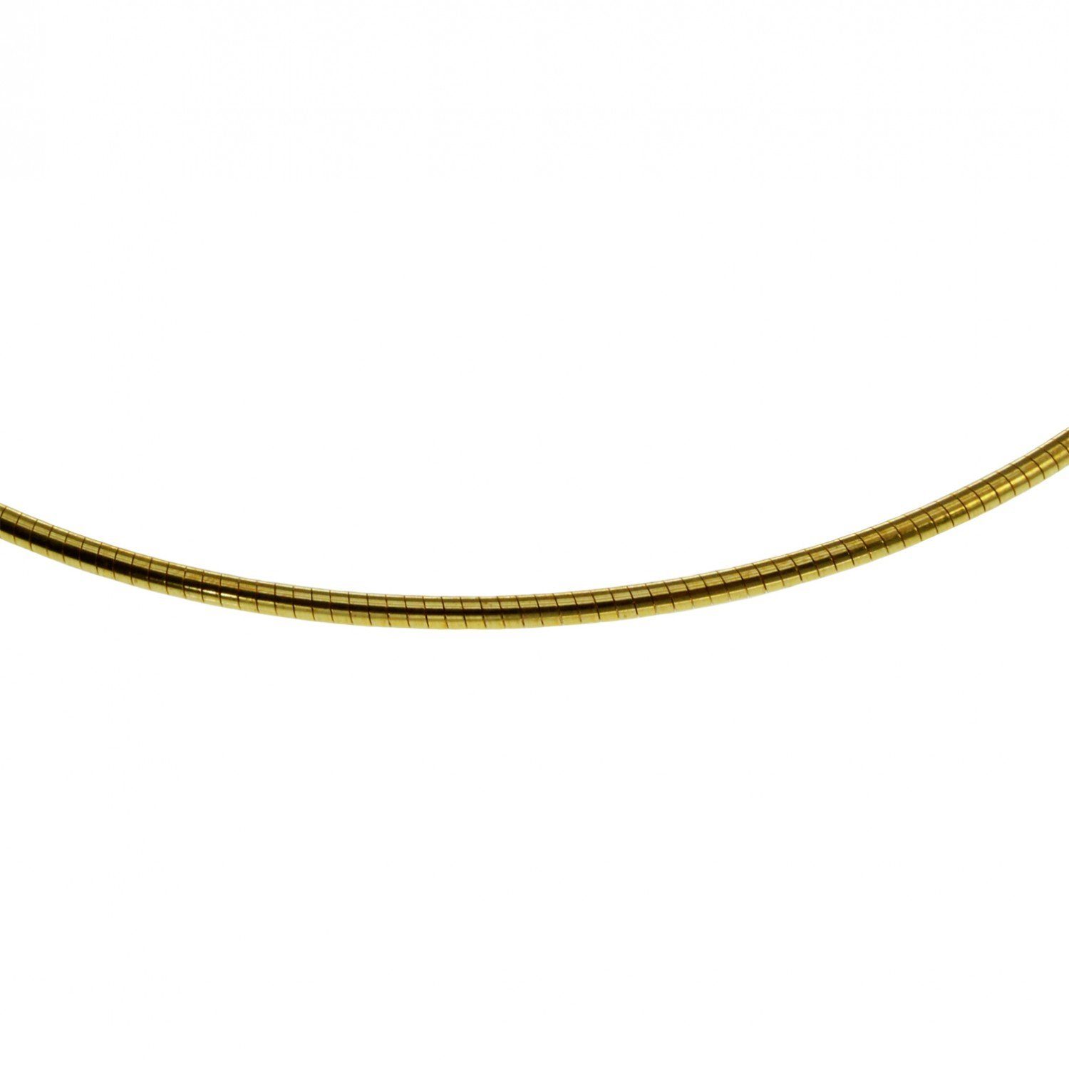 Halsreif Halsreif Omega 1mm - 45cm - 333 Gelbgold Kette