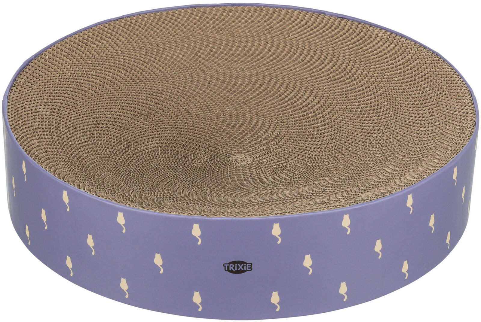 TRIXIE Kratzpappe Kratzbett Lilly - flieder - ø 45 × 10 cm