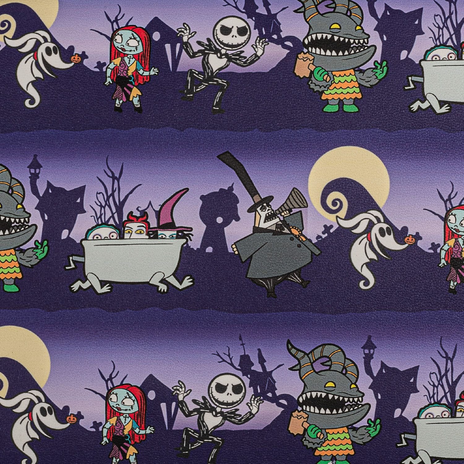 Loungefly Minirucksack Disney by Loungefly Rucksack NBC Halloween Line (1-tlg), detailliert und hochwertig