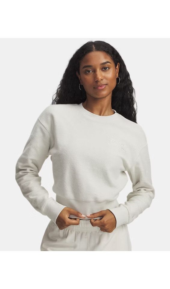 Under Armour® Sweater ICON TERRY VARSITY CREW