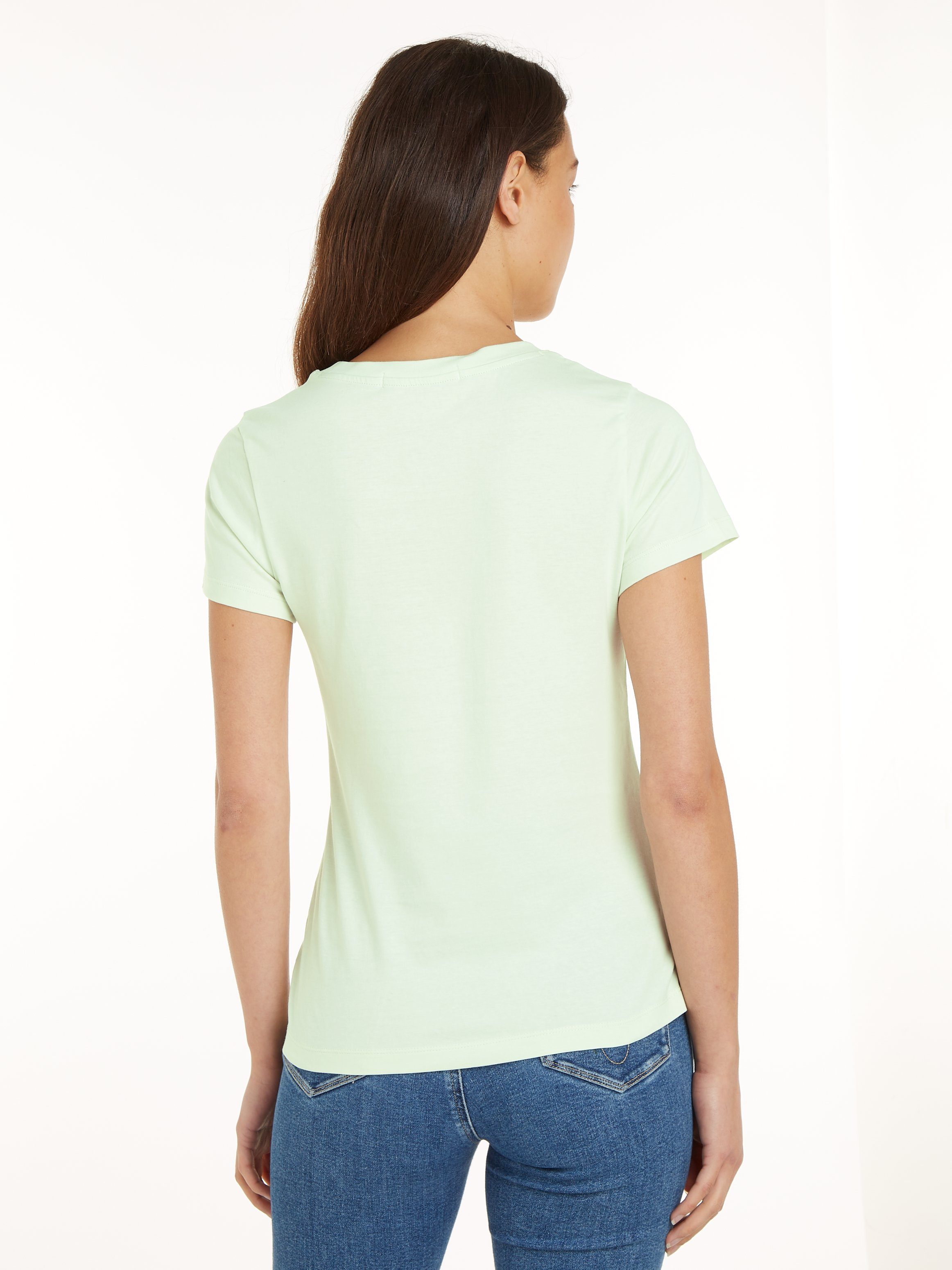 T-Shirt Calvin Klein grün Jeans