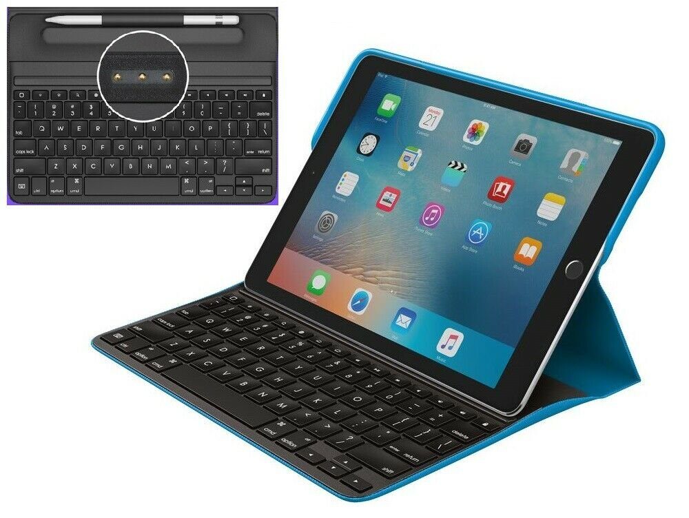 Logitech Logitech Create Tastatur Case für iPad Pro 9.7" mit Smart Connector iPad-Tastatur – Bild 5 von 5