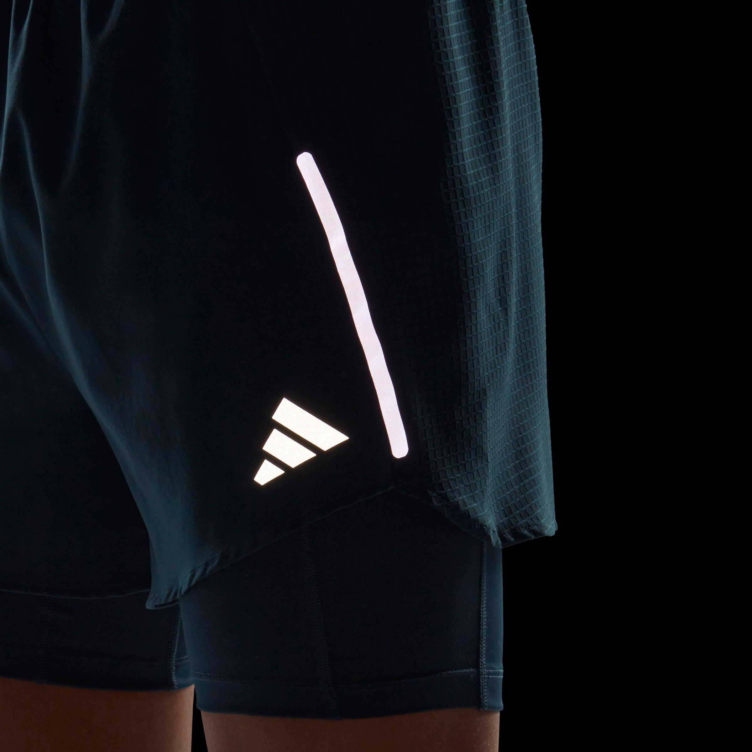 adidas Arctic 2IN1 Laufshorts (1-tlg) DESIGNED FOR SHORTS RUNNING Performance Night