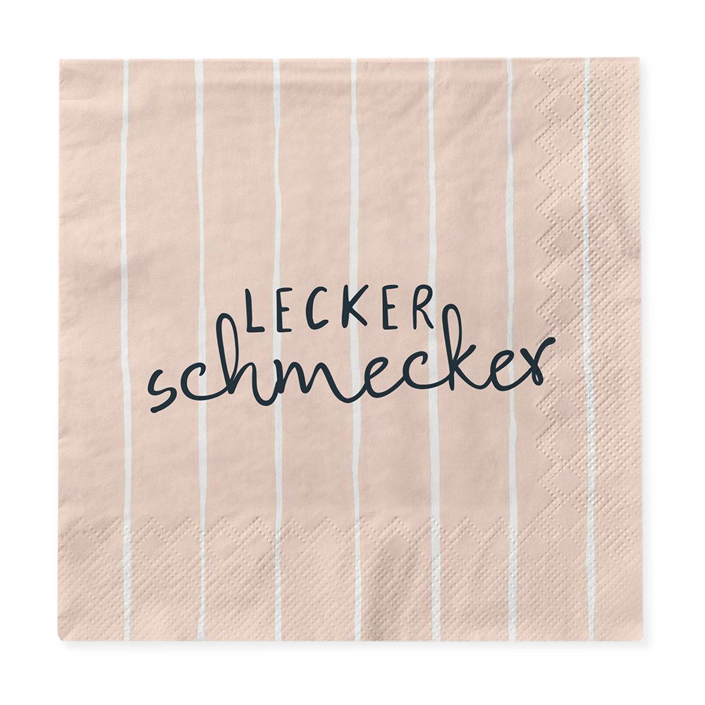 Grafik Werkstatt Papierserviette Grafik-Werkstatt Cocktail-Servietten, (Packung, 20 St., 1 Pack), Farben auf Wasserbasis, Chlorfrei gebleichtes Papier