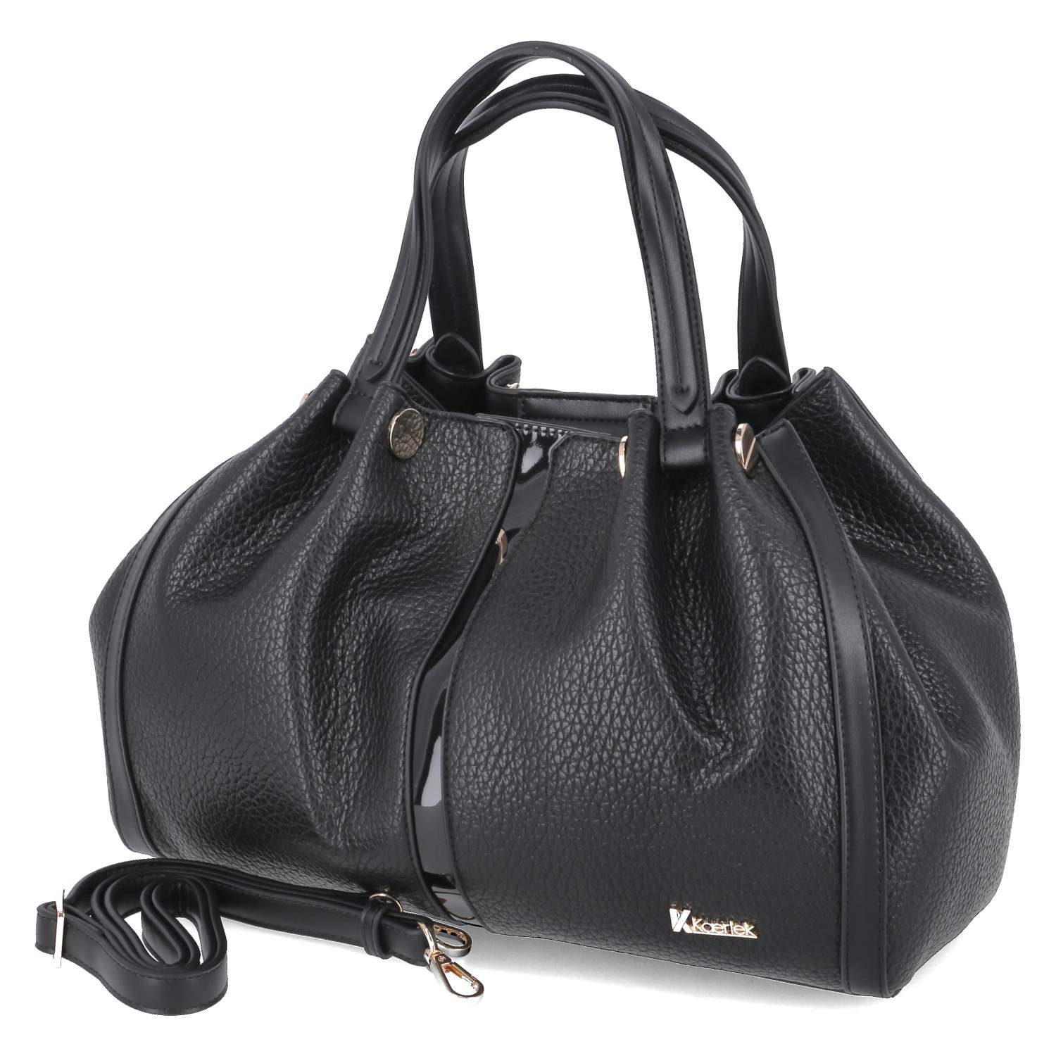 Handtasche Kaerlek 1005786-200 Damen Henkeltaschen Synthetik black
