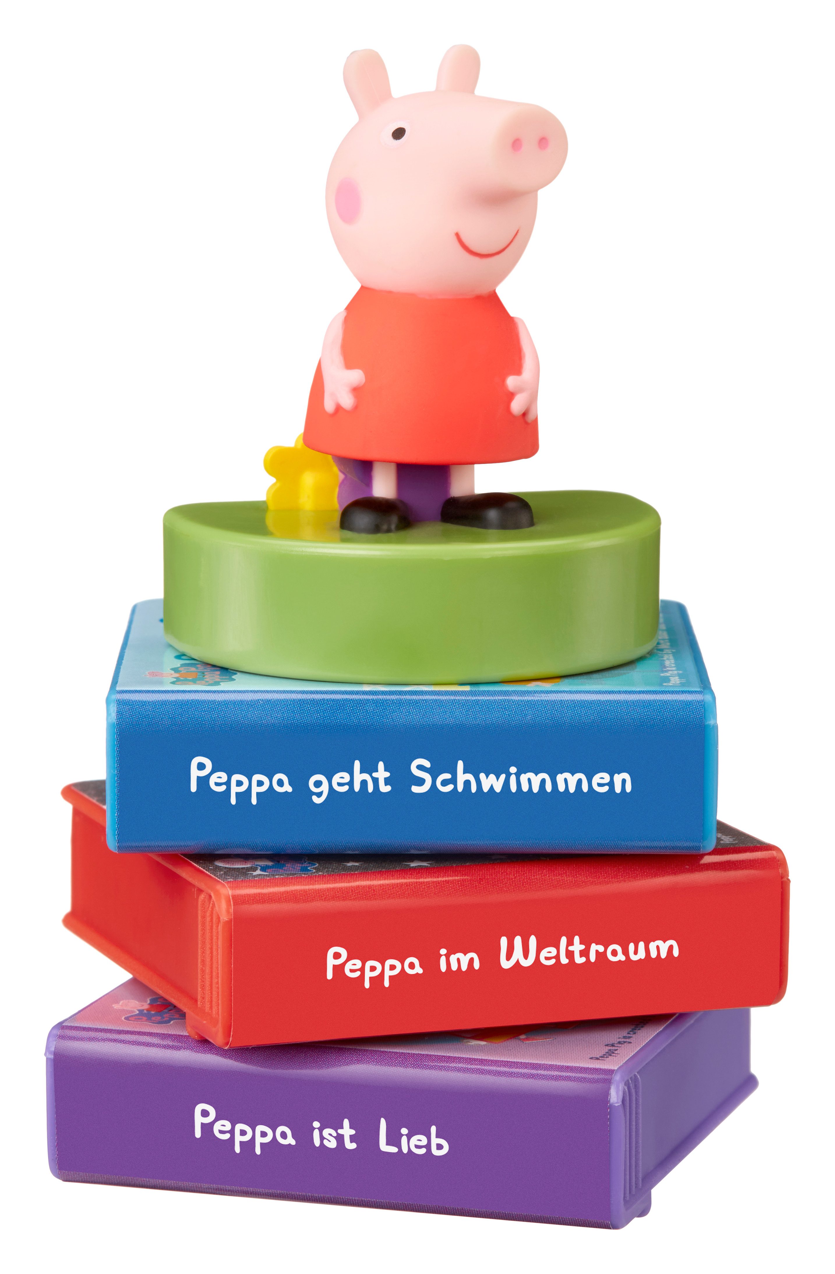 Little Tikes® Hörspiel Story Dream Machine, Peppa Wutz inkl. Freundschafts-Kollektion, (Set, 5-St), Kinderprojektor, inkl. 3 Kassetten mit Geschichten von Peppa – Bild 5 von 5