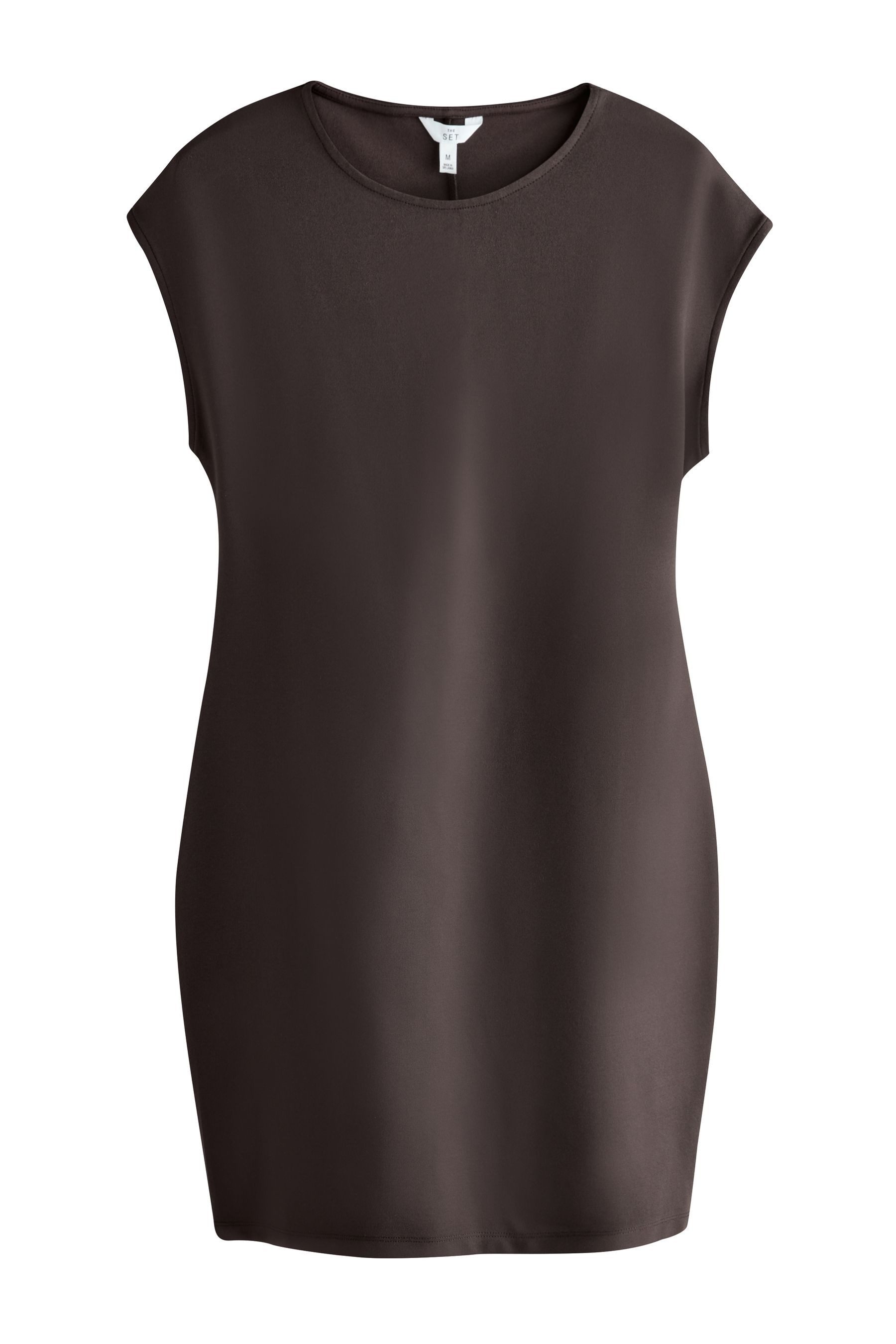 The Set Jerseykleid The Set ärmelloses Ponte-Kleid, 2er-Pack (2-tlg) günstig online kaufen