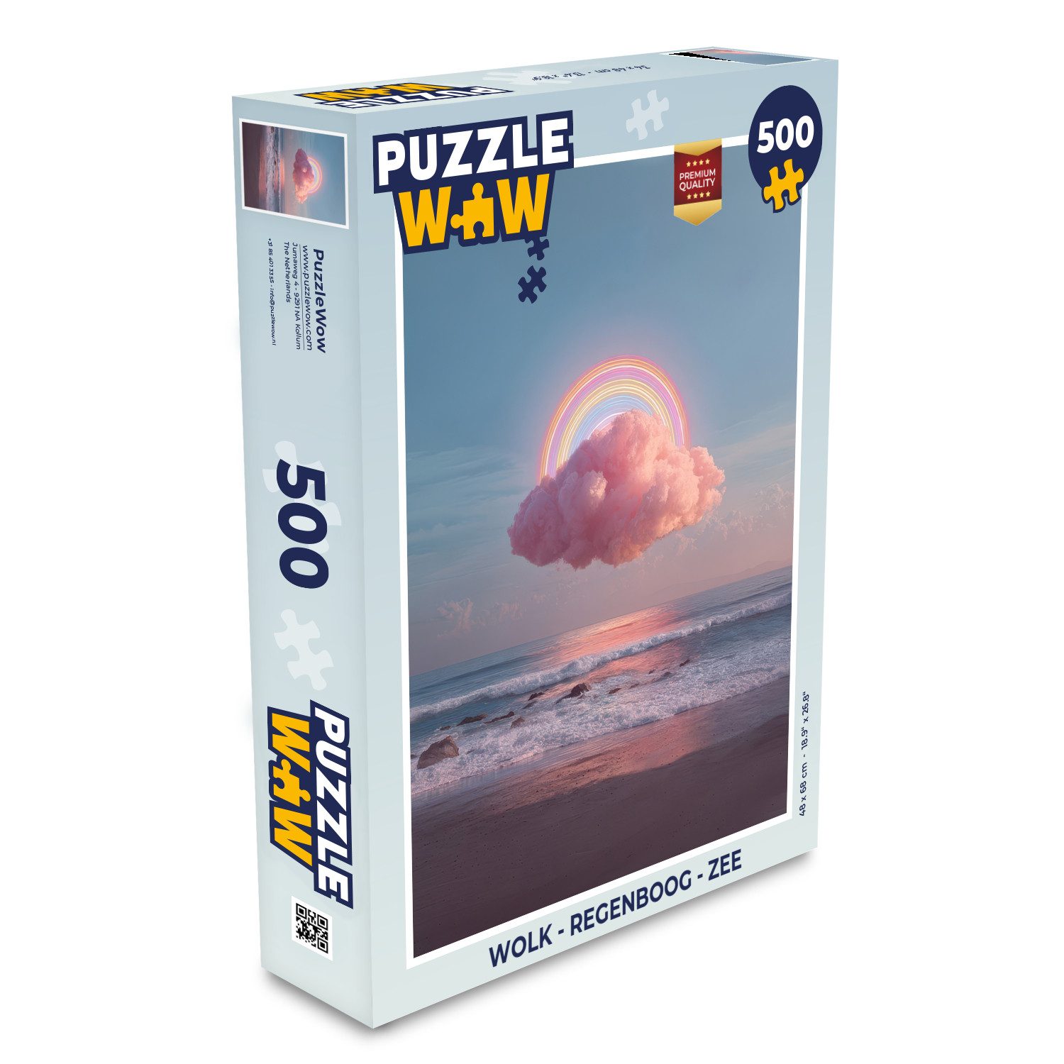 Puzzle Wolke - Regenbogen - Meer