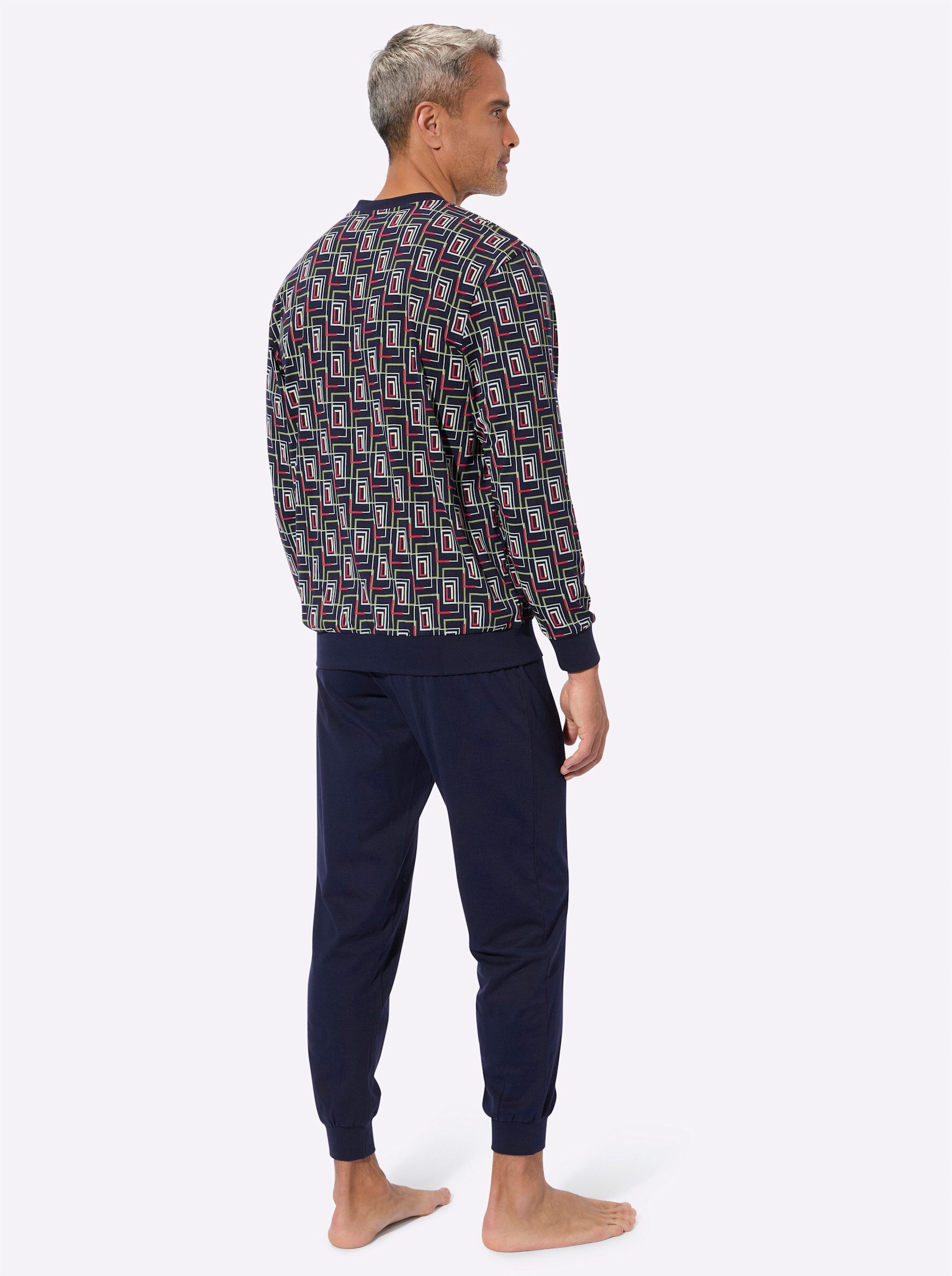 Sieh an! Schlafanzug Schlafanzug Langarm