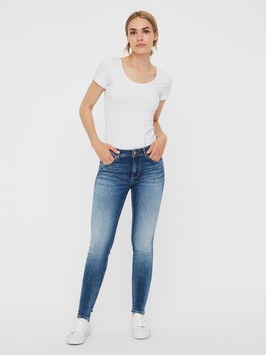 Vero Moda Skinny-fit-Jeans VMLUX SLIM MR