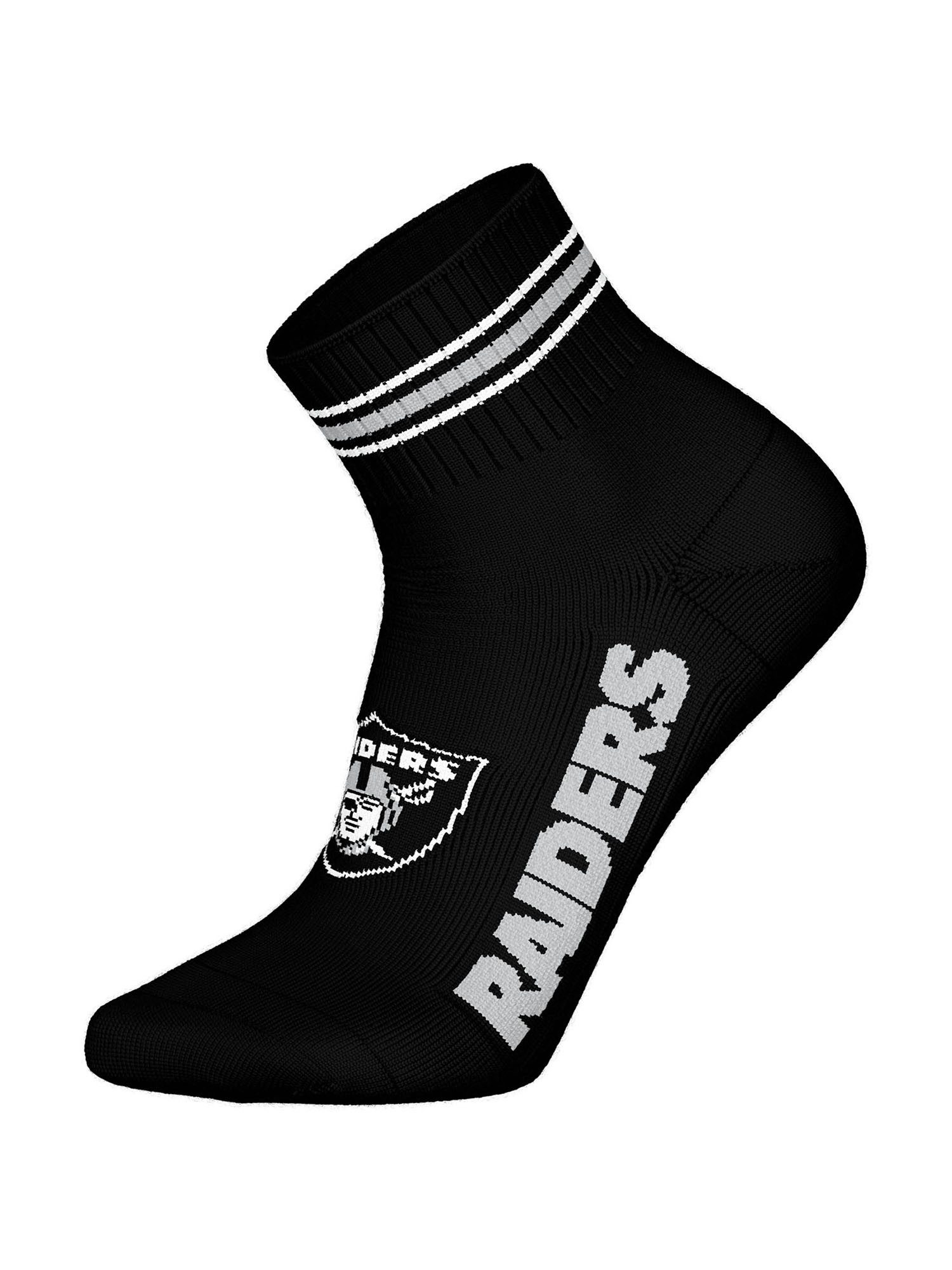 HUDDLE Freizeitsocken Las Vegas Raiders Quarter (3-Paar) Casual Socken, All günstig online kaufen